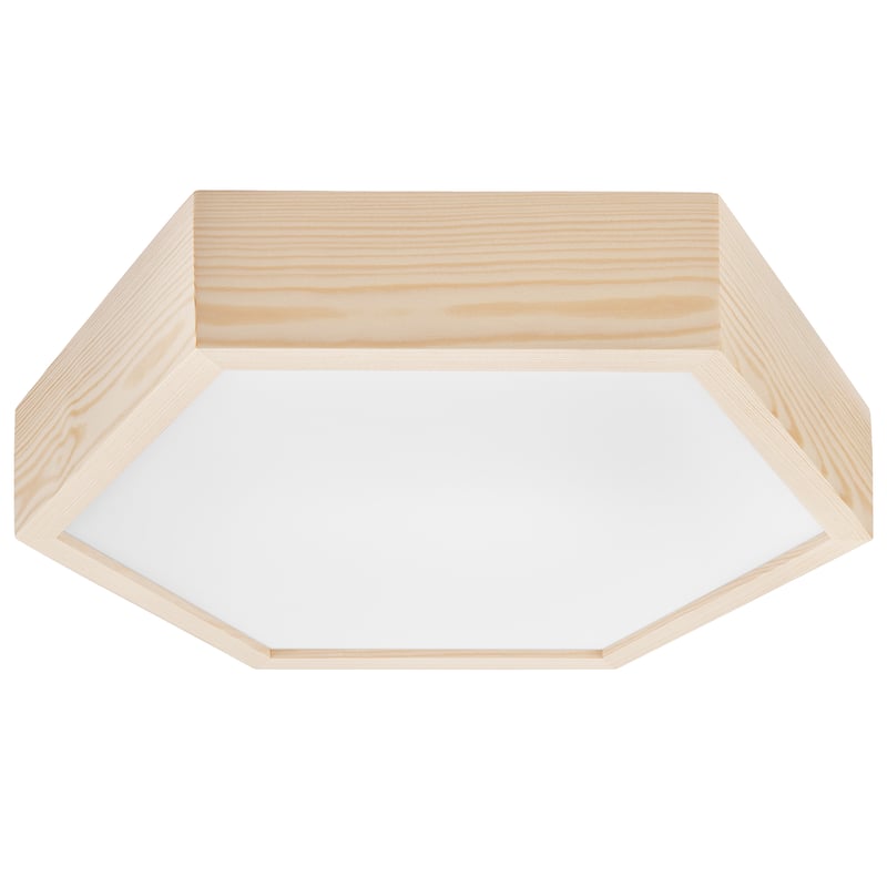 Plafon 43 cm sosna E27 Lamkur