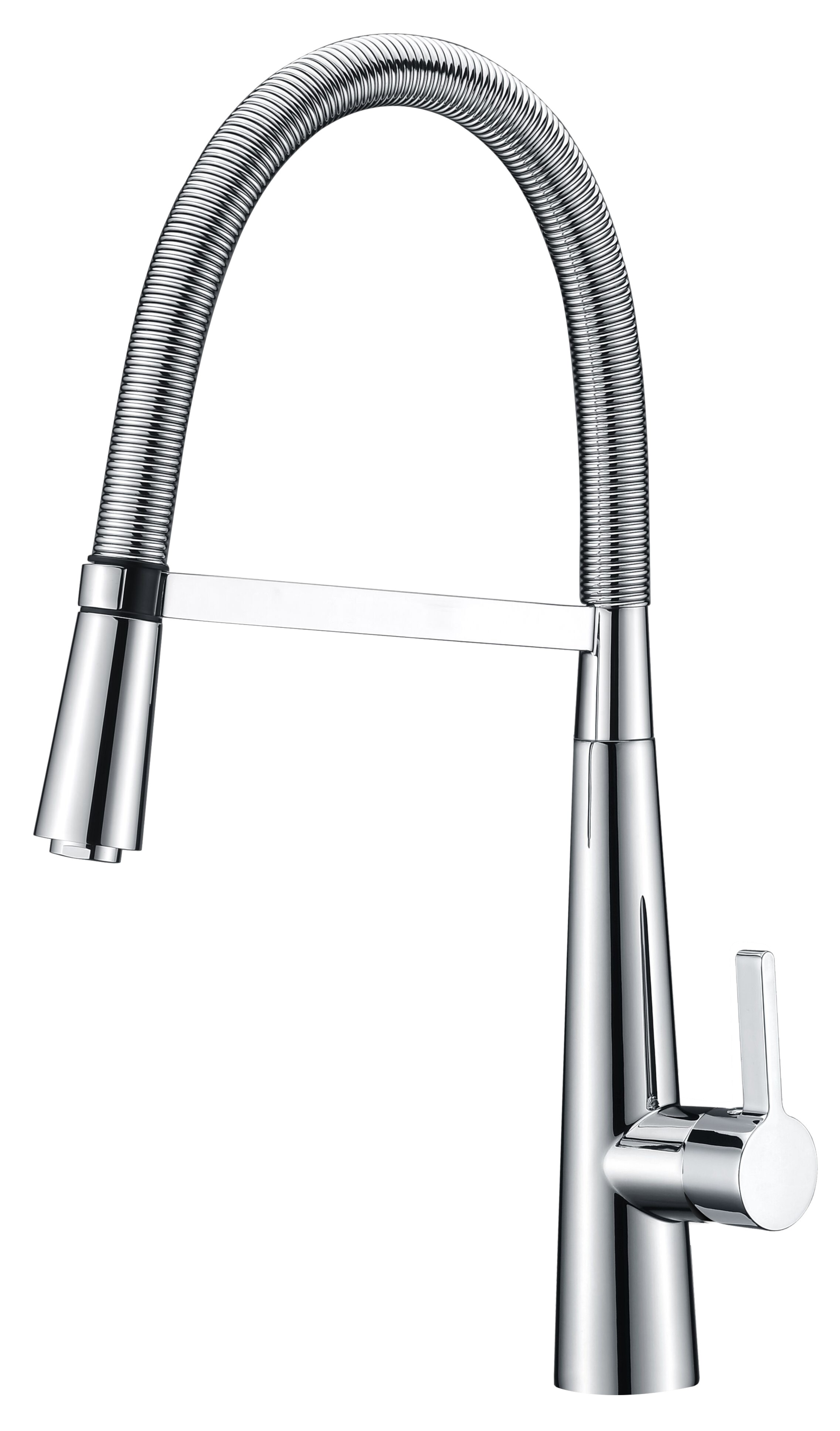 Bateria kuchenna z elastyczną wylewką Curly Axis