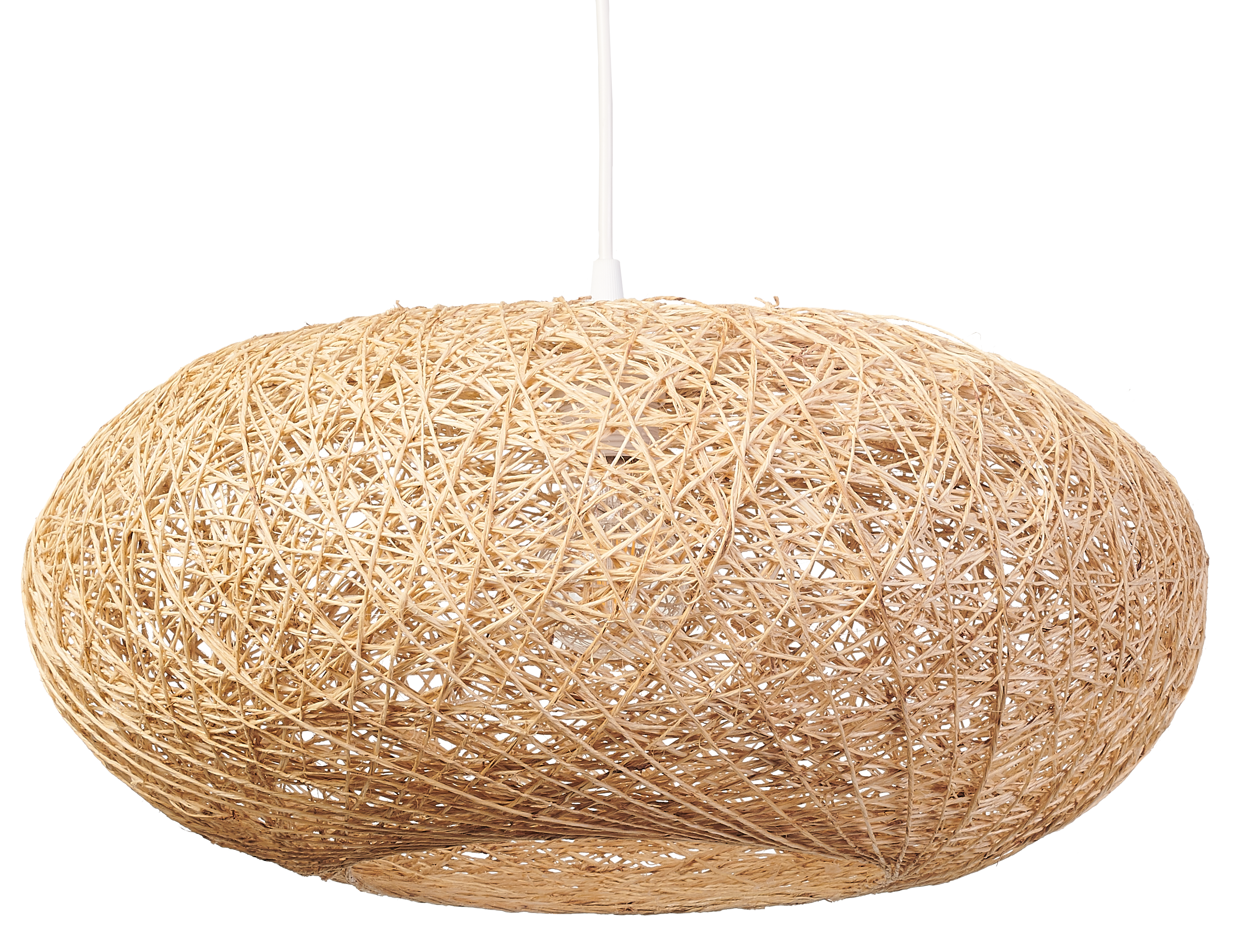 Lámpara de colgar campilo blanco beige