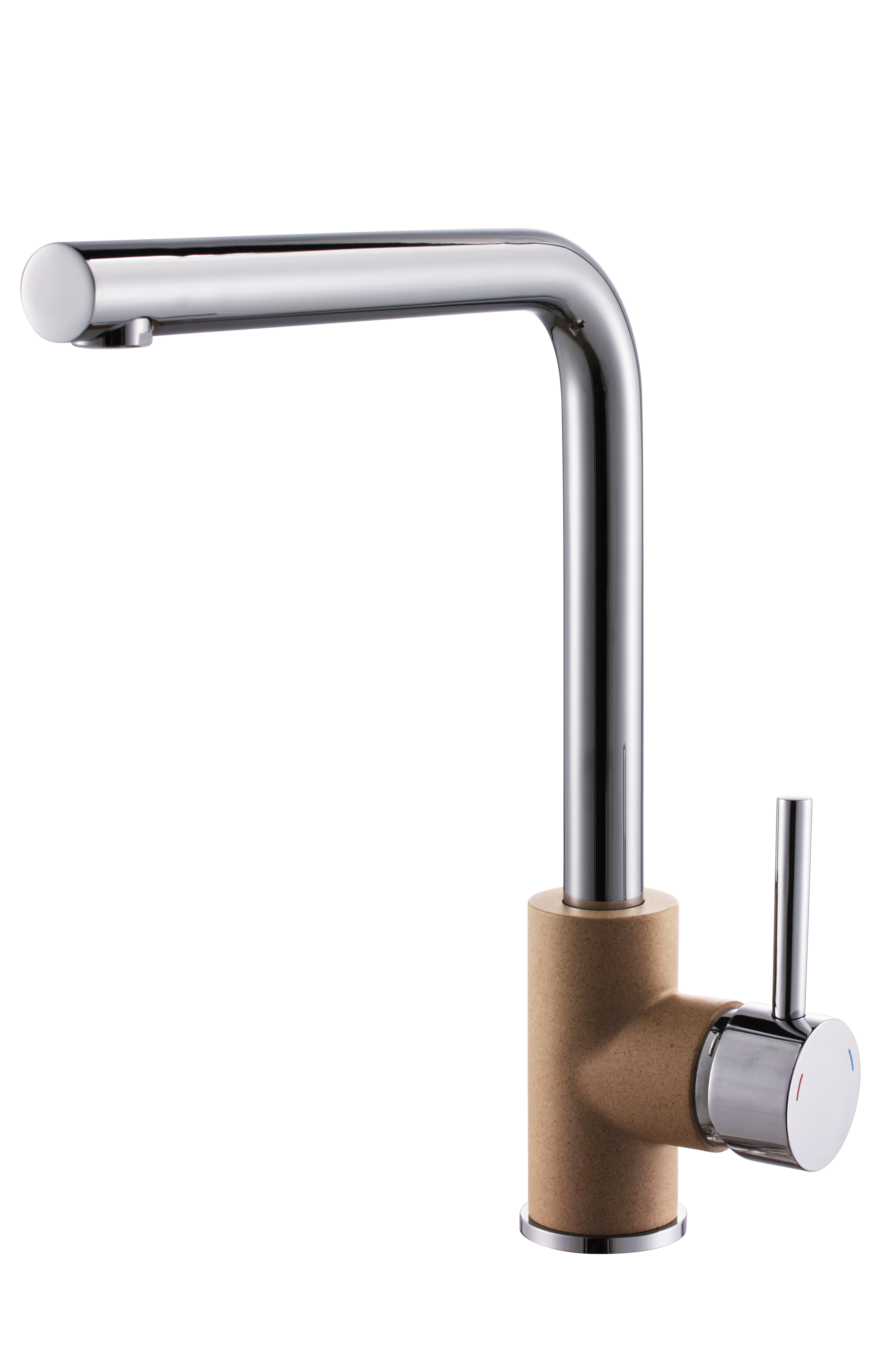 Bateria kuchenna Martina Beżowa wylewka L 30 cm Axis