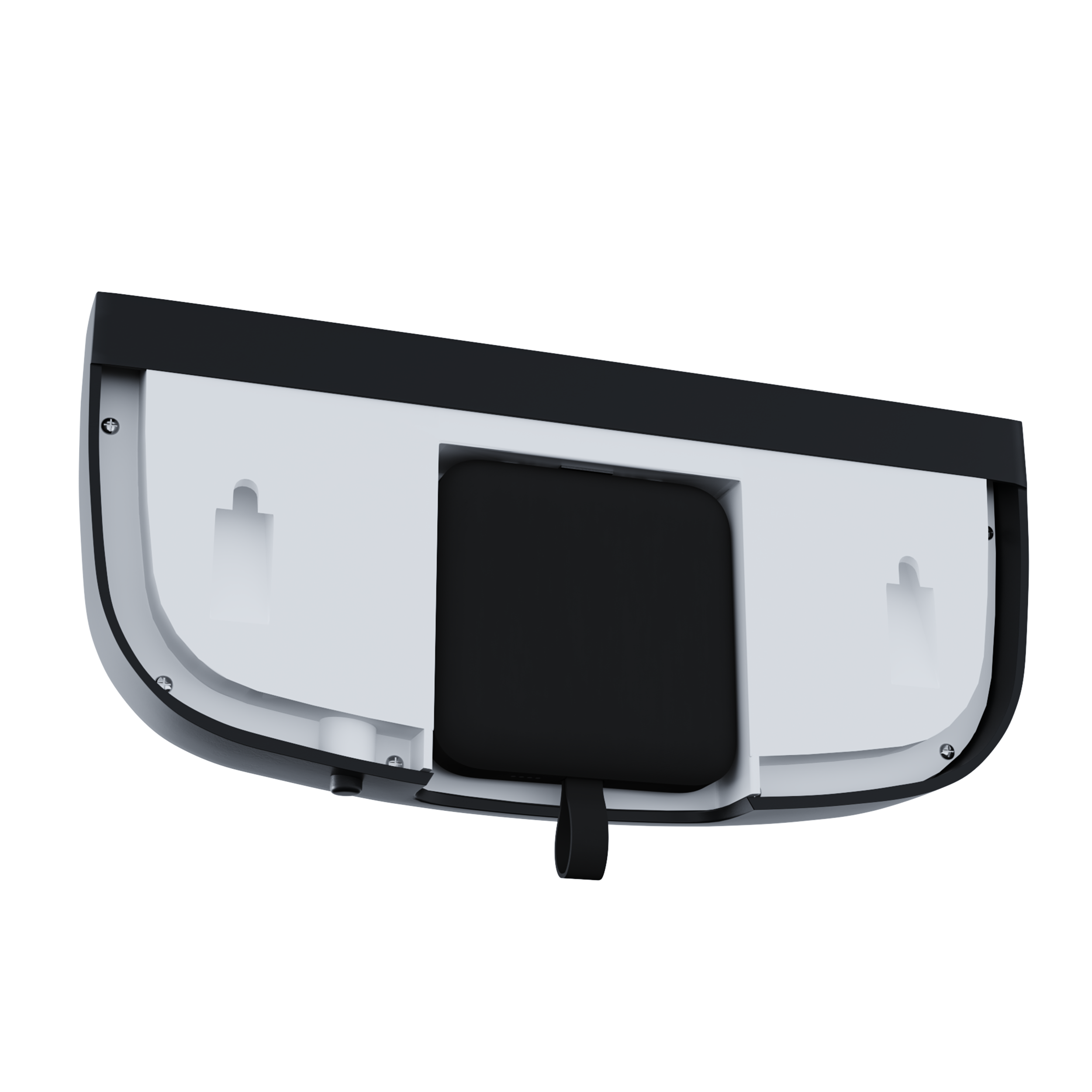 Candeeiro de parede solar 900lm IP44 27X12,3 cm preto Inspire - 20