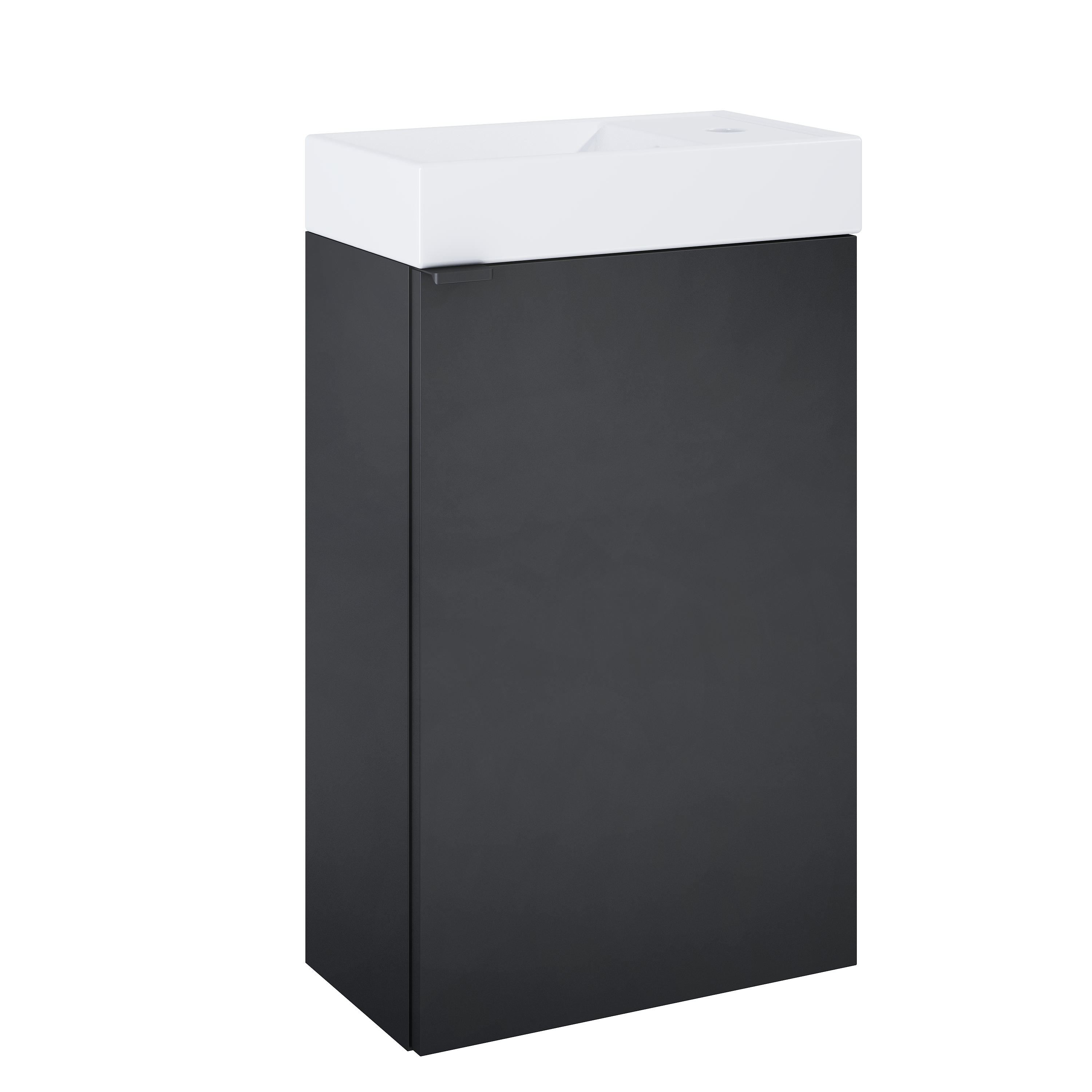 Zestaw szafka z umywalką Katalonia Black 40 Sensea