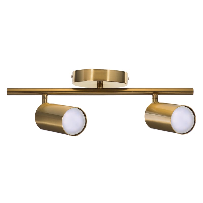 Listwa reflektorowa Spectra złota 2 x GU10 Activejet