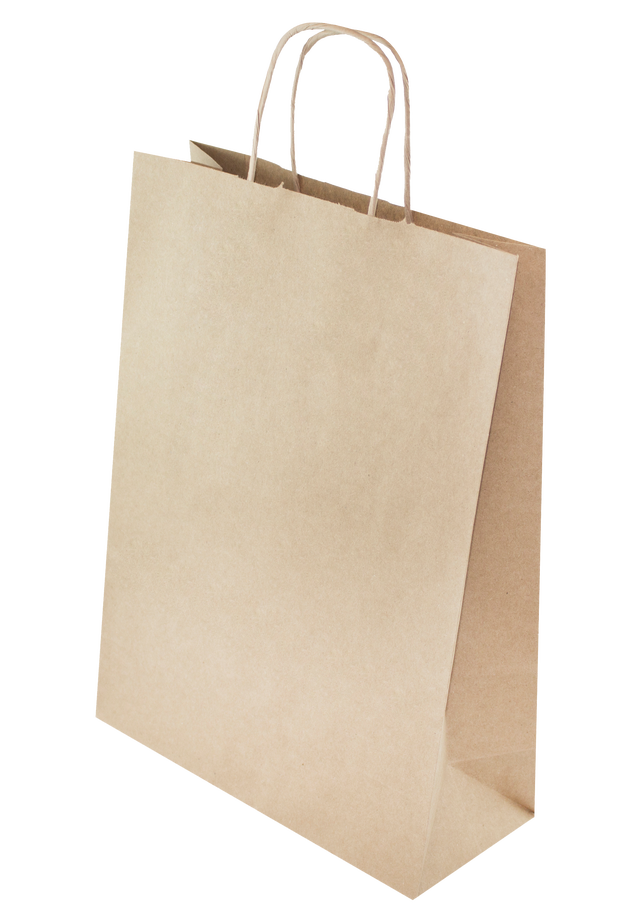 Torba na zakupy papierowa ekologiczna 24x10x32 cm