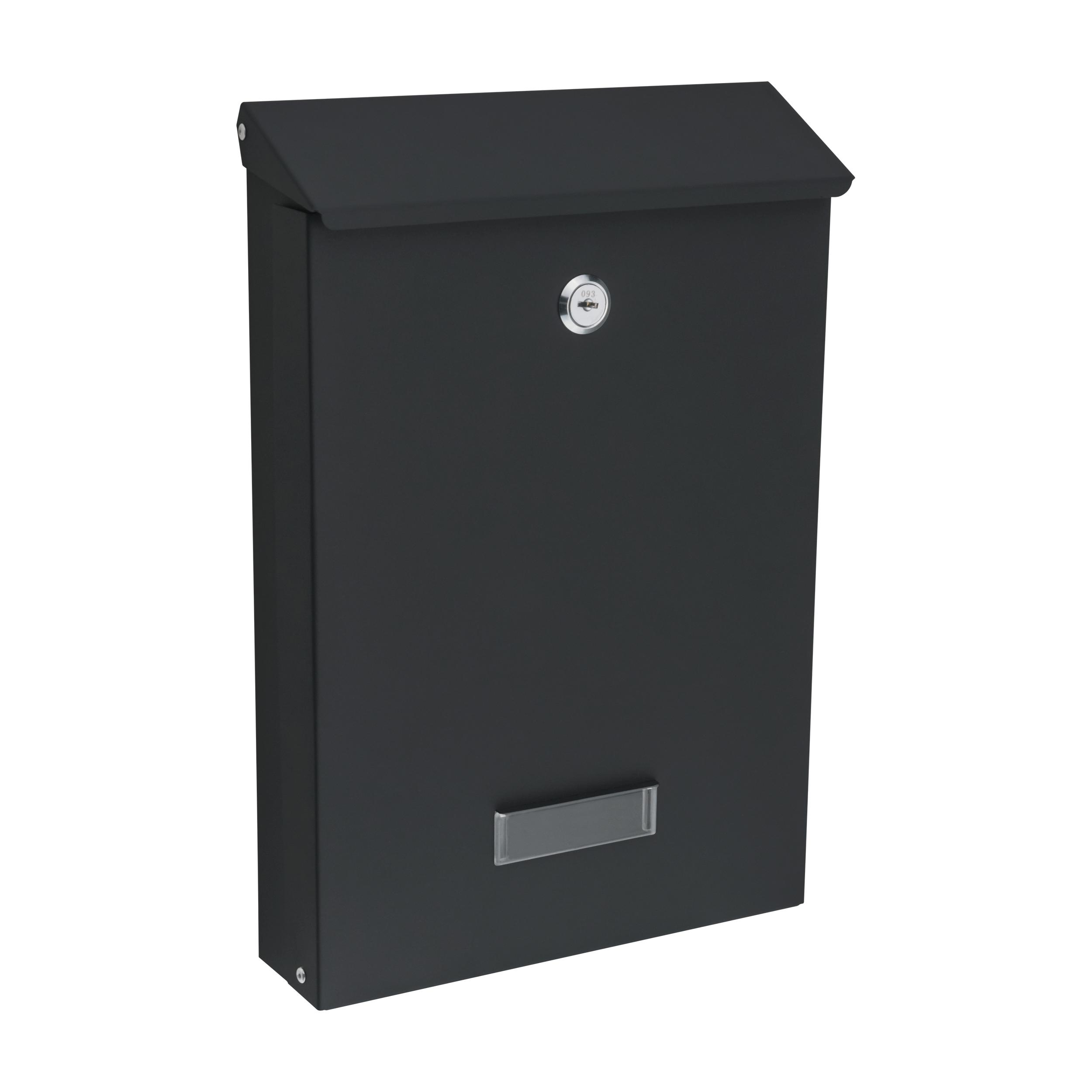 Skrzynka na listy C4 Flavio 22x5.9x34.5 cm czarna