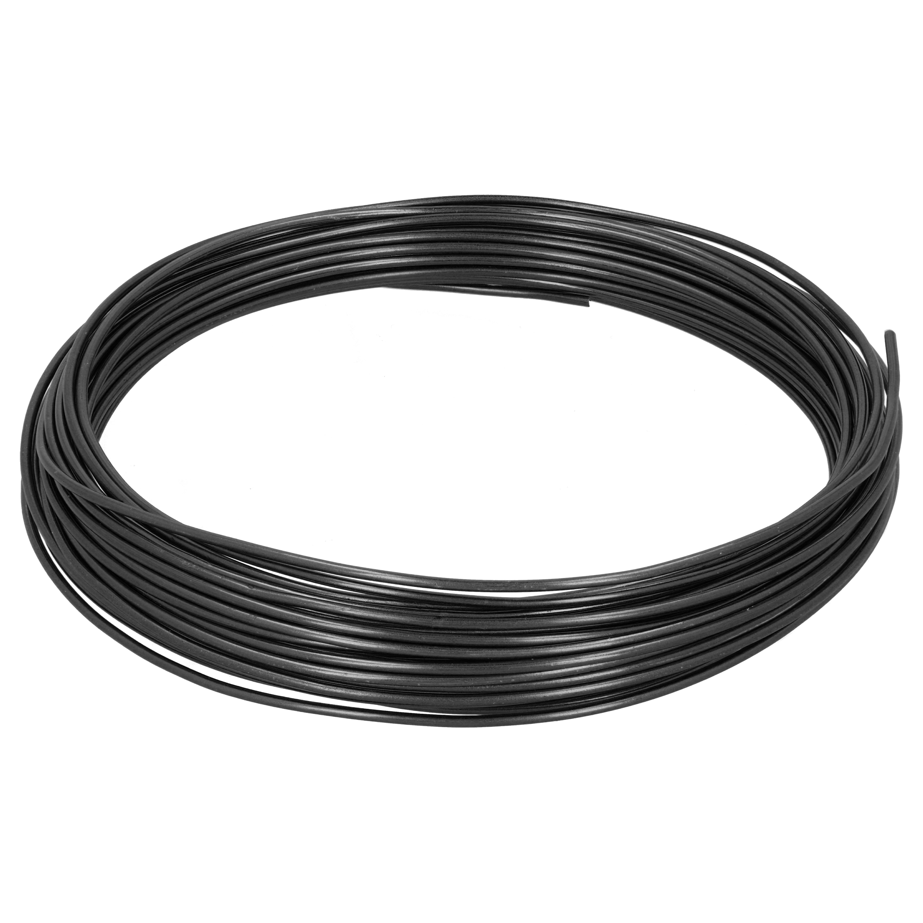 Drut aluminiowy 1.6 mm x 12 m czarny