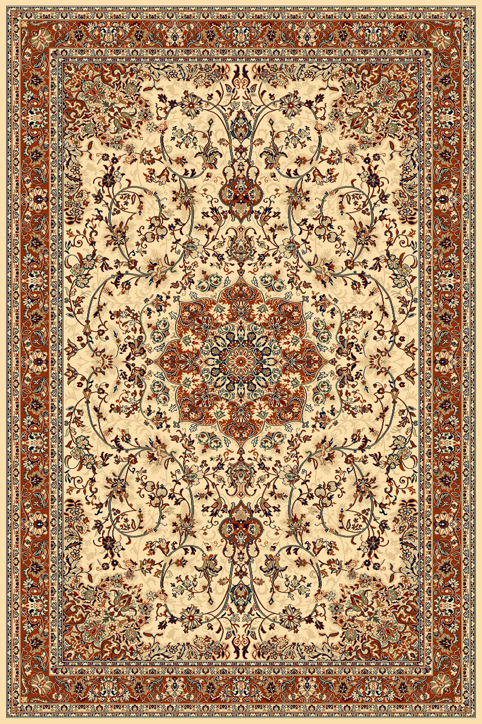Dywan wełniany Polonia Kordoba Piasek 200 x 300 cm