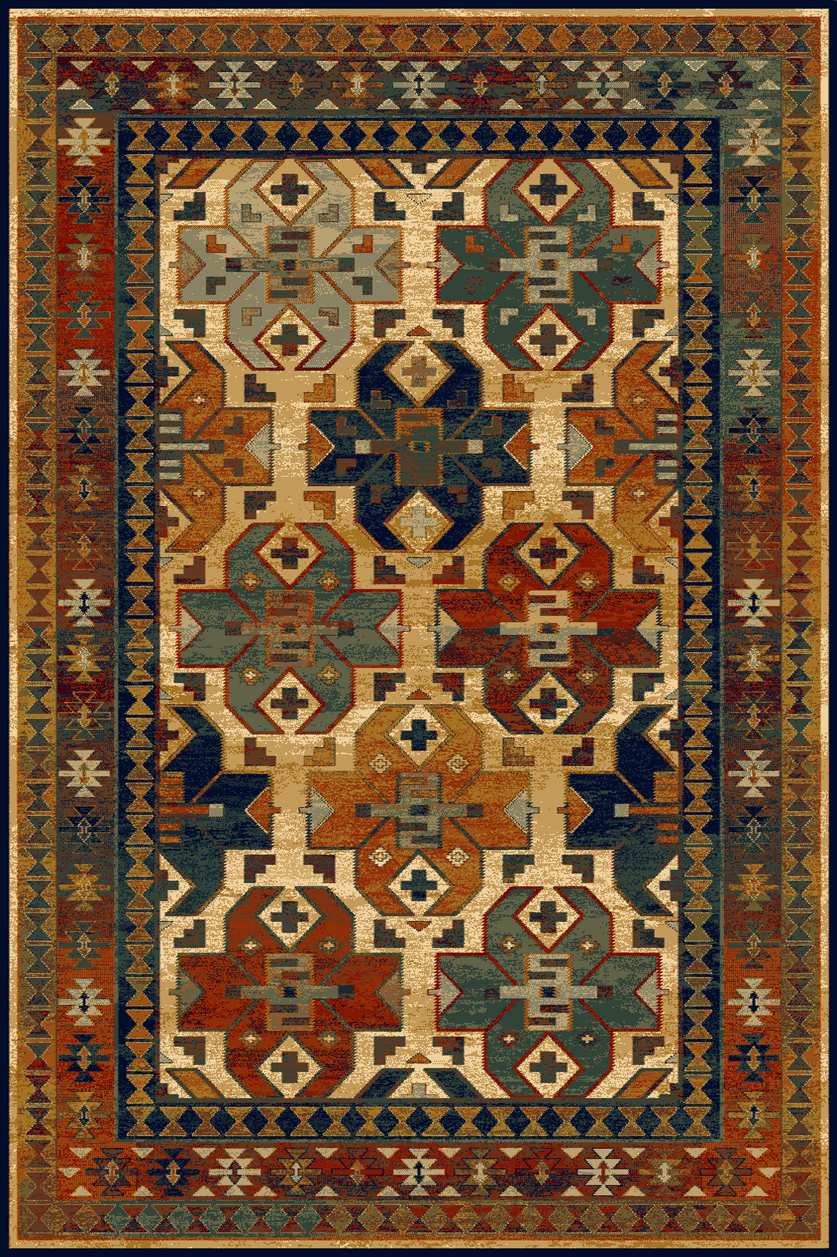 Dywan wełniany Omega Rohan jasny rubin 200 x 300 cm