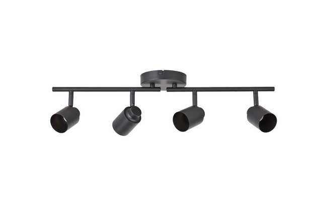 Listwa reflektorowa Tekla czarna 4 x GU10 Inspire