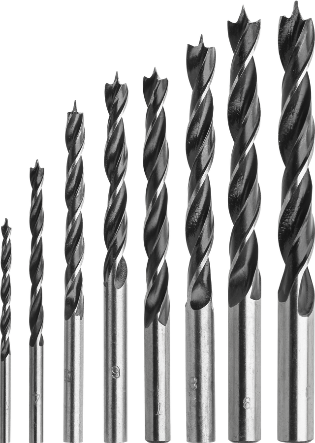 Zestaw wierteł do drewna 3-10 mm 8 szt. CONDOR