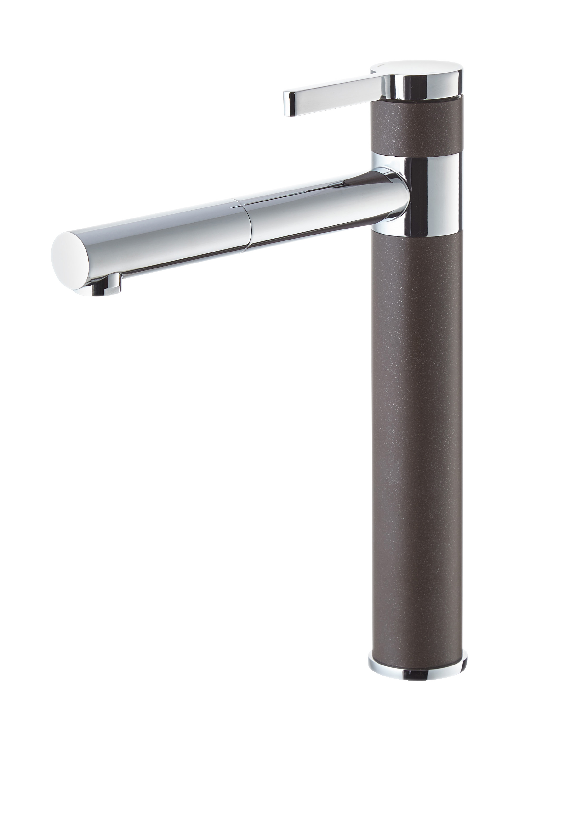 Bateria kuchenna Carla Brąz Axis wylewka L 30 cm