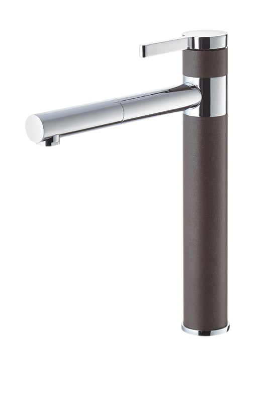 Bateria kuchenna Carla Brąz Axis wylewka L 30 cm