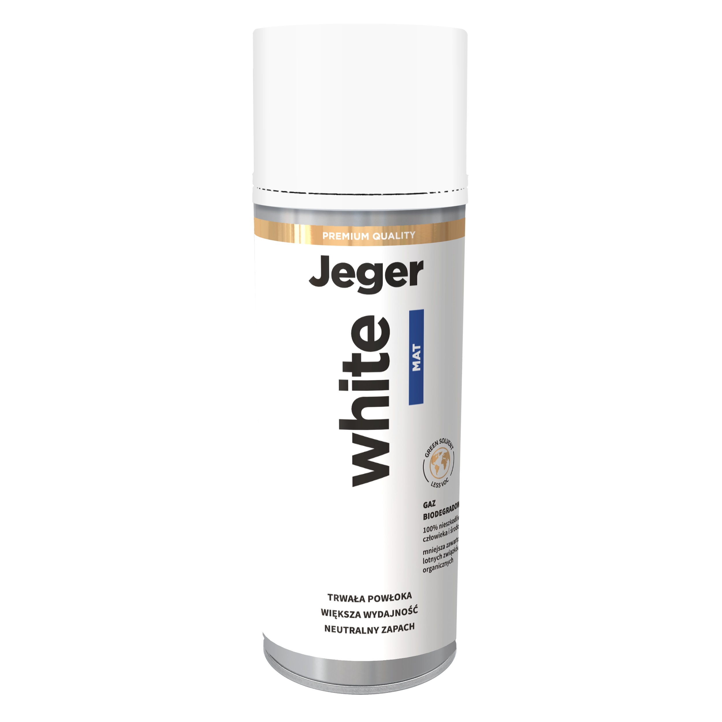 Spray 0.4 l biały mat Jeger