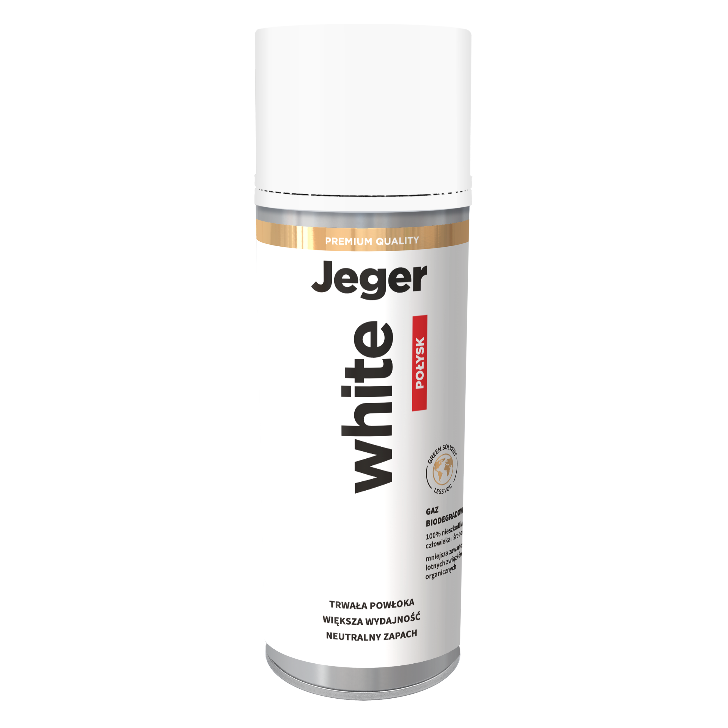 Spray 0.4 l biały połysk Jeger