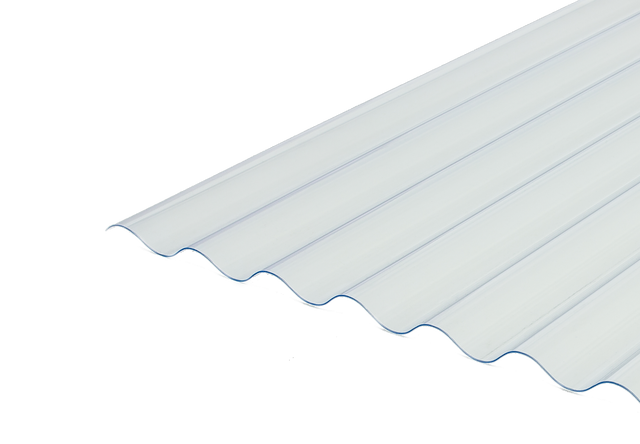 Płyta falista PCV 200 x 90 cm przezroczysty Polyxo