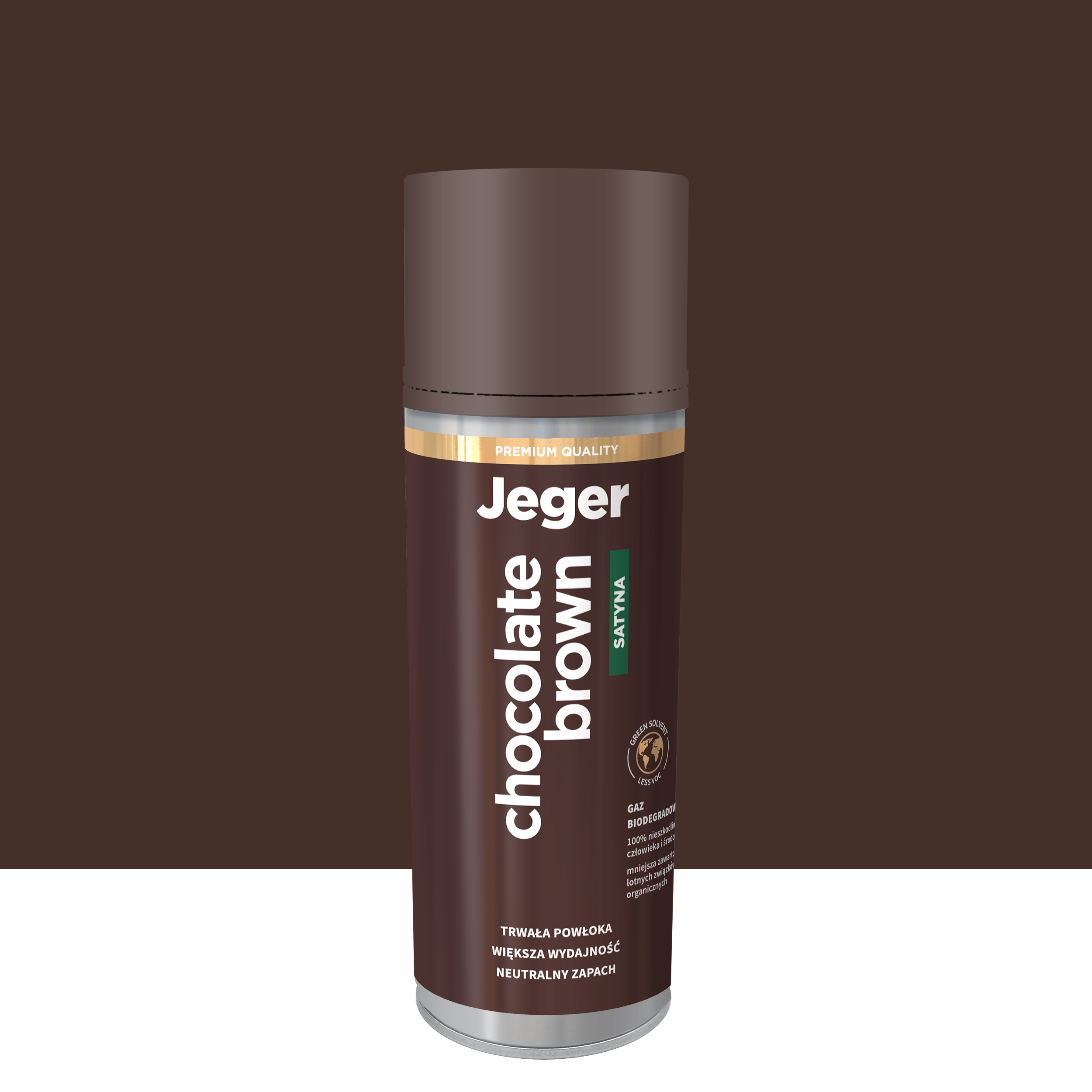 Spray 0.4 l brązowy satynowy Jeger