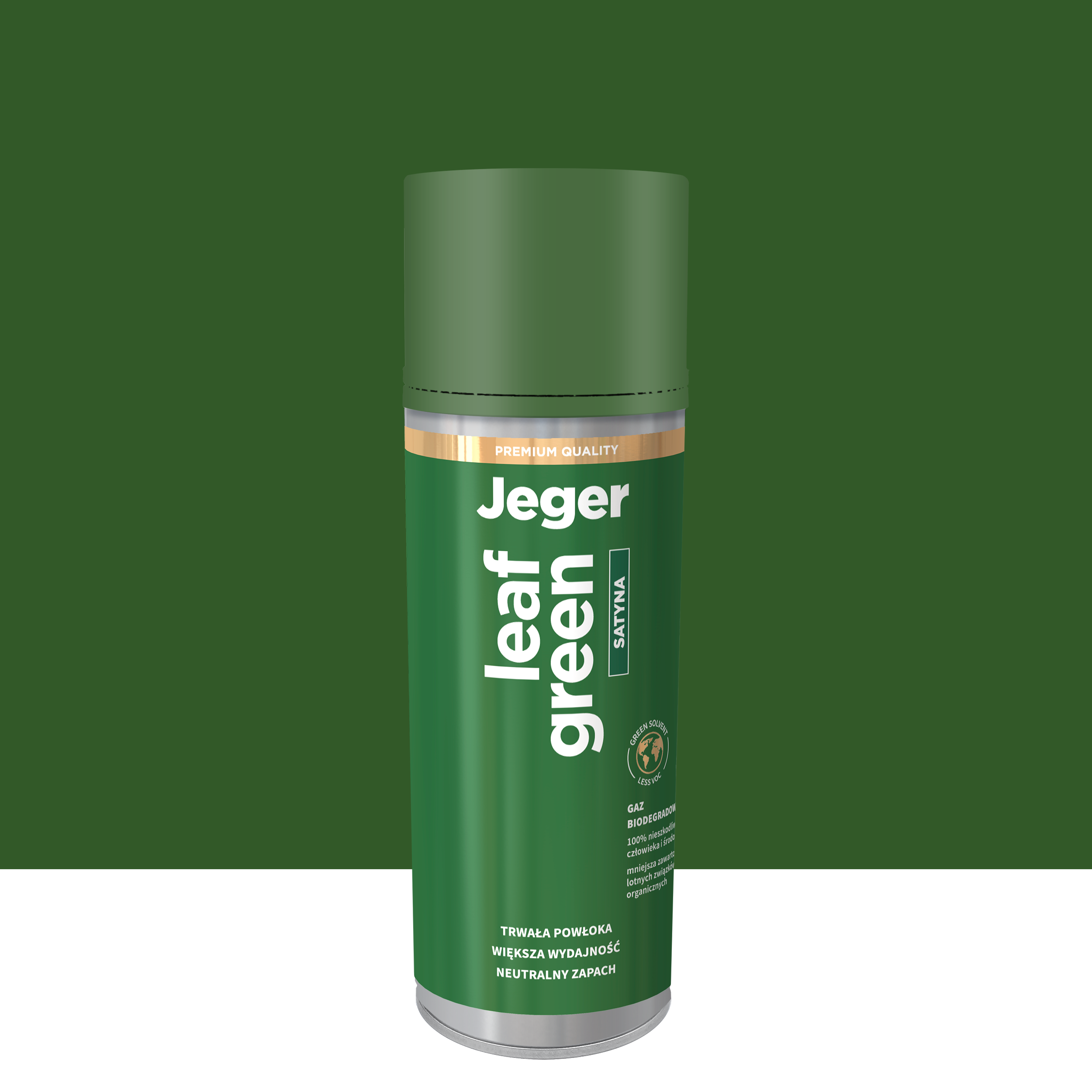 Spray 0.4 l zielony satynowy Jeger