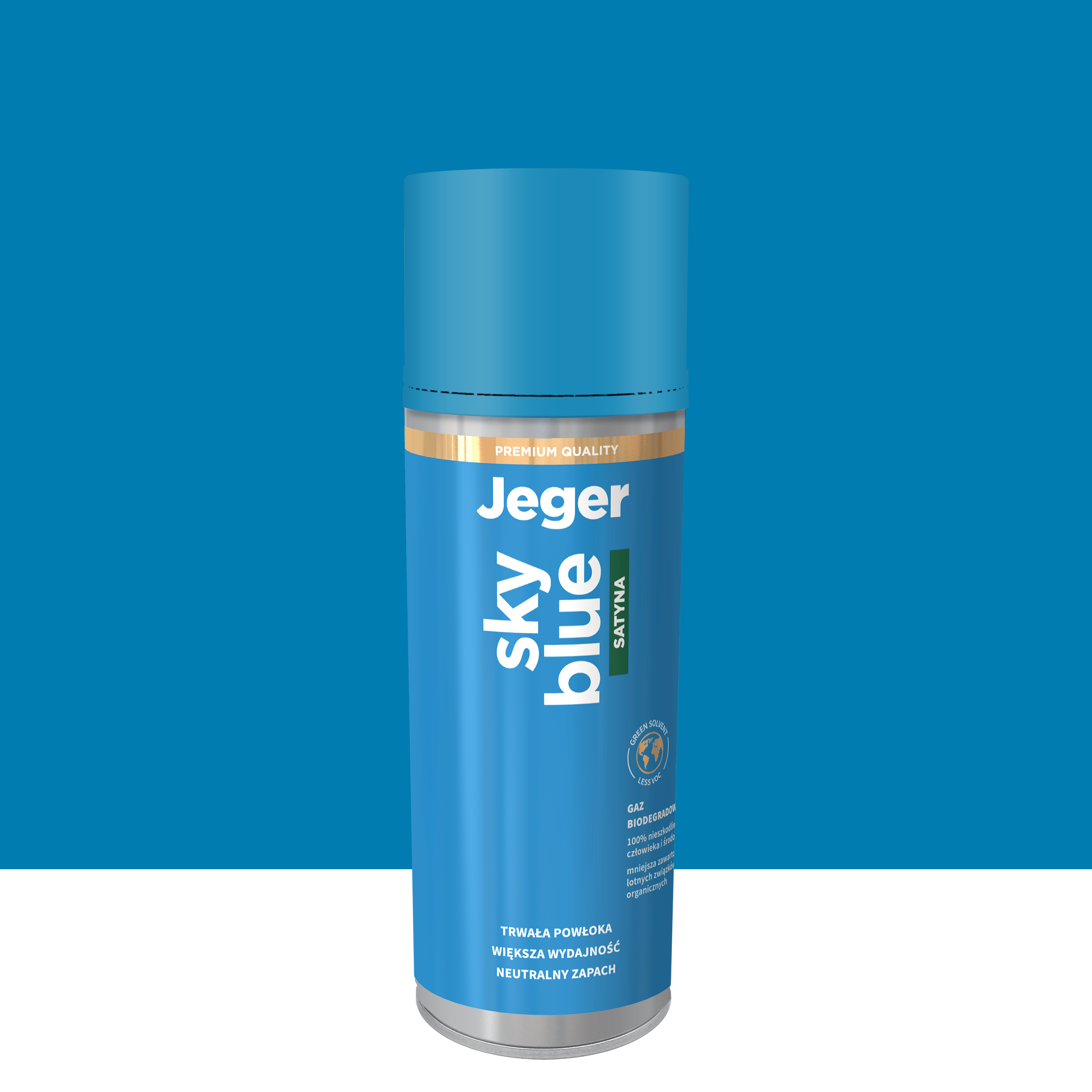 Spray 0.4 l niebieski satynowy Jeger