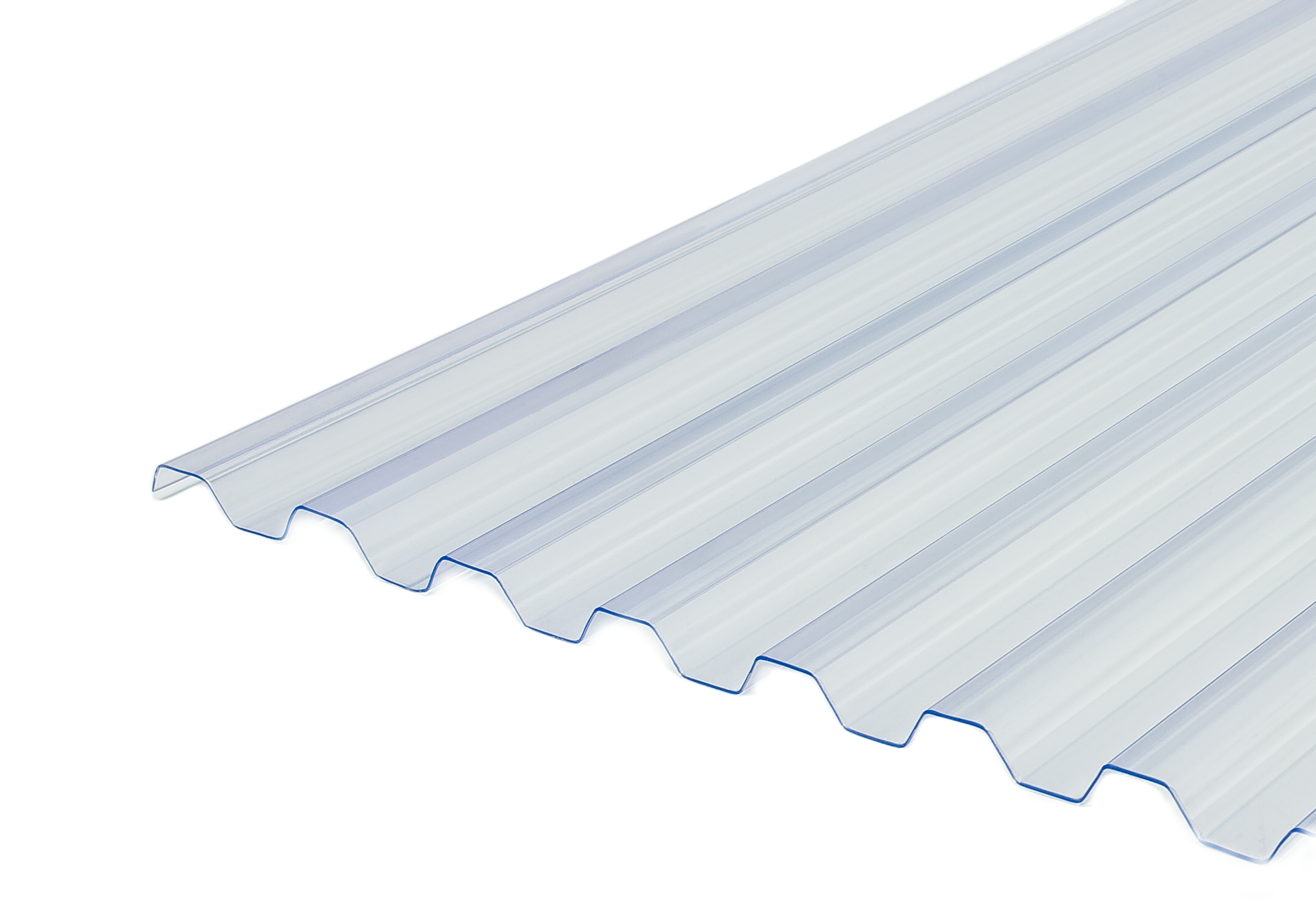 Płyta trapezowa PCV 250 x 90 cm przezroczysty Polyxo