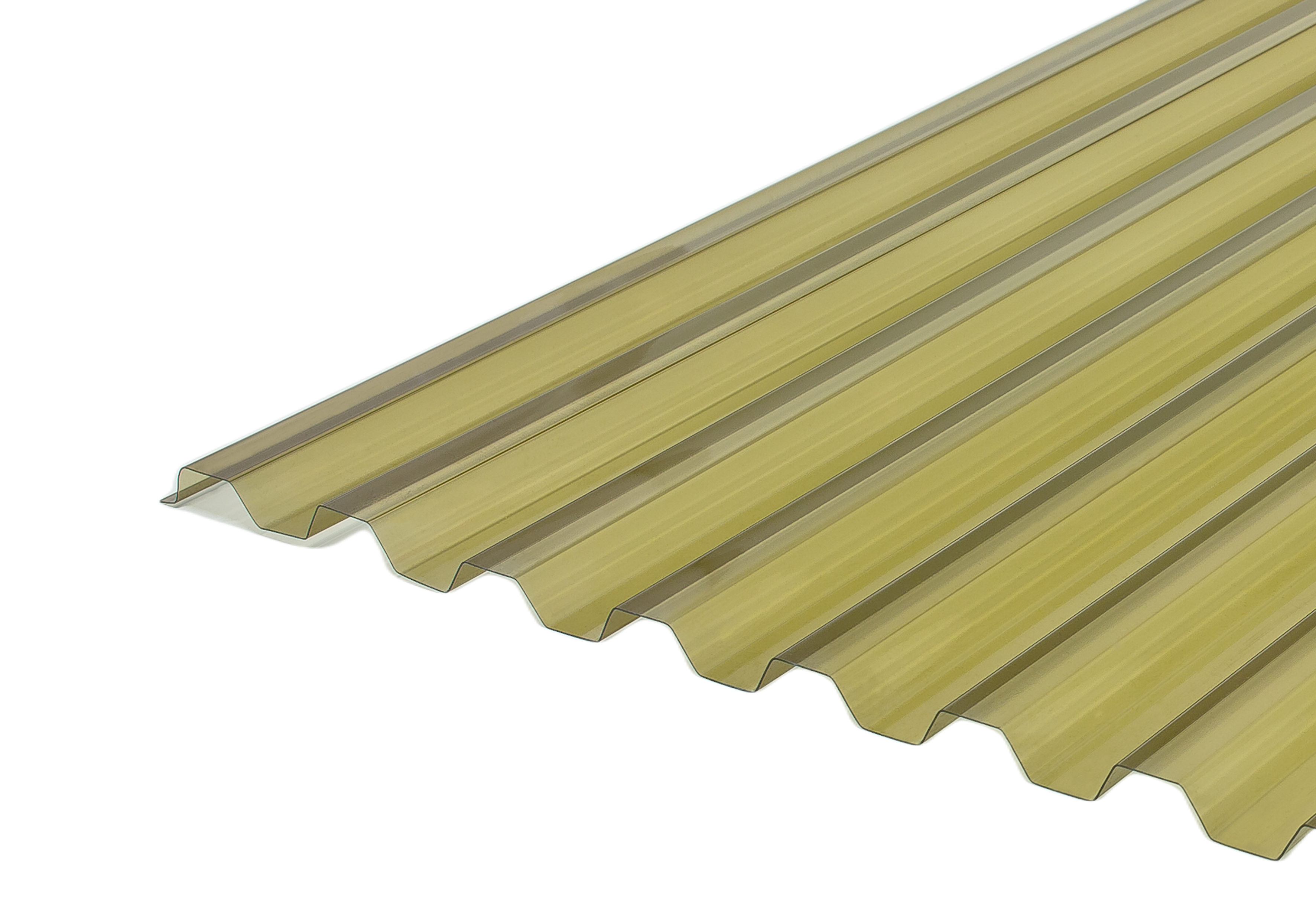 Płyta trapezowa PCV 200 x 90 cm dymny Polyxo