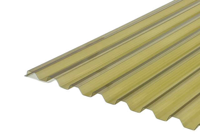 Płyta trapezowa PCV 200 x 90 cm dymny Polyxo
