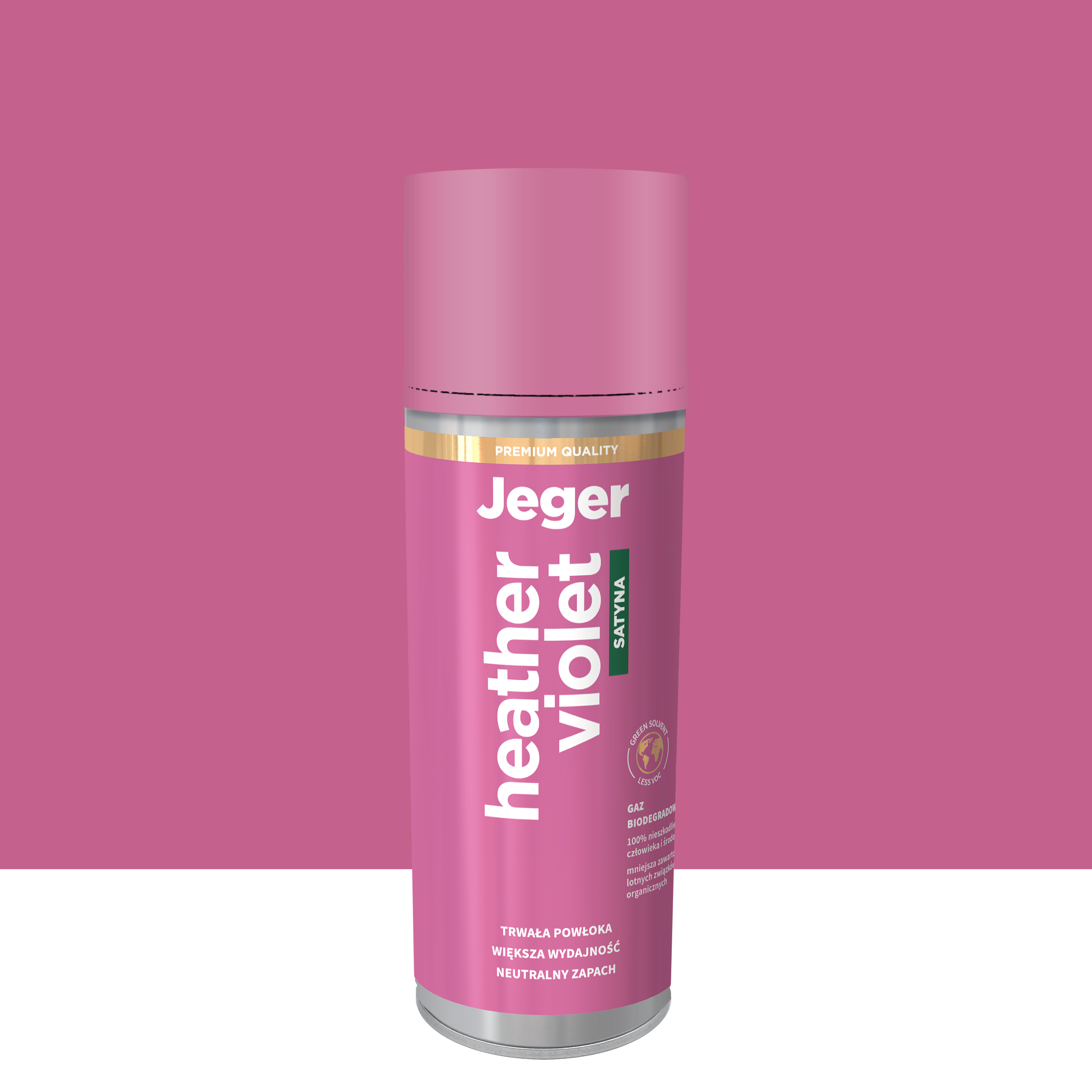 Spray 0.4 l Różowy satynowy Jeger