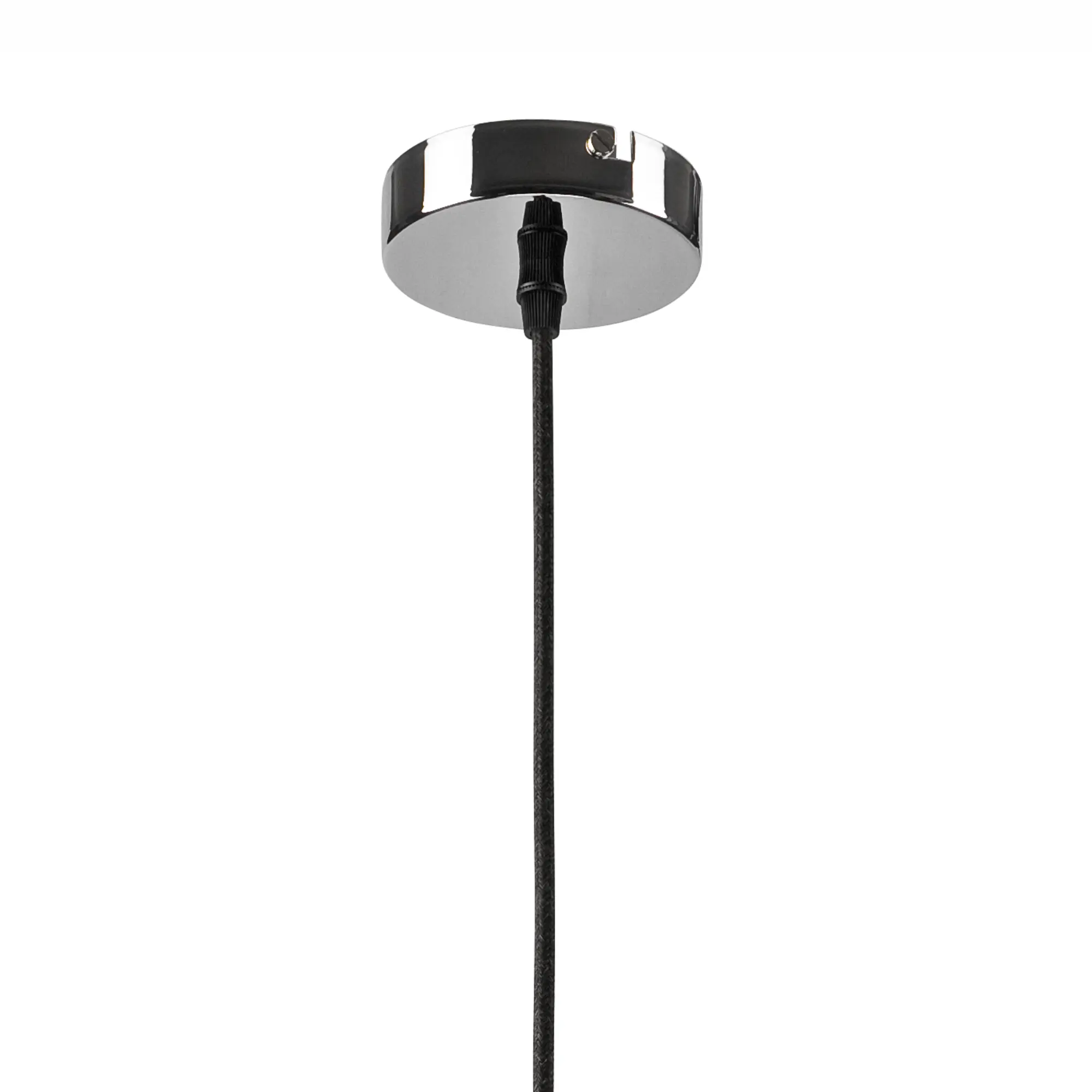 Lampa wisząca Asta srebrna E27 Lamkur - 5