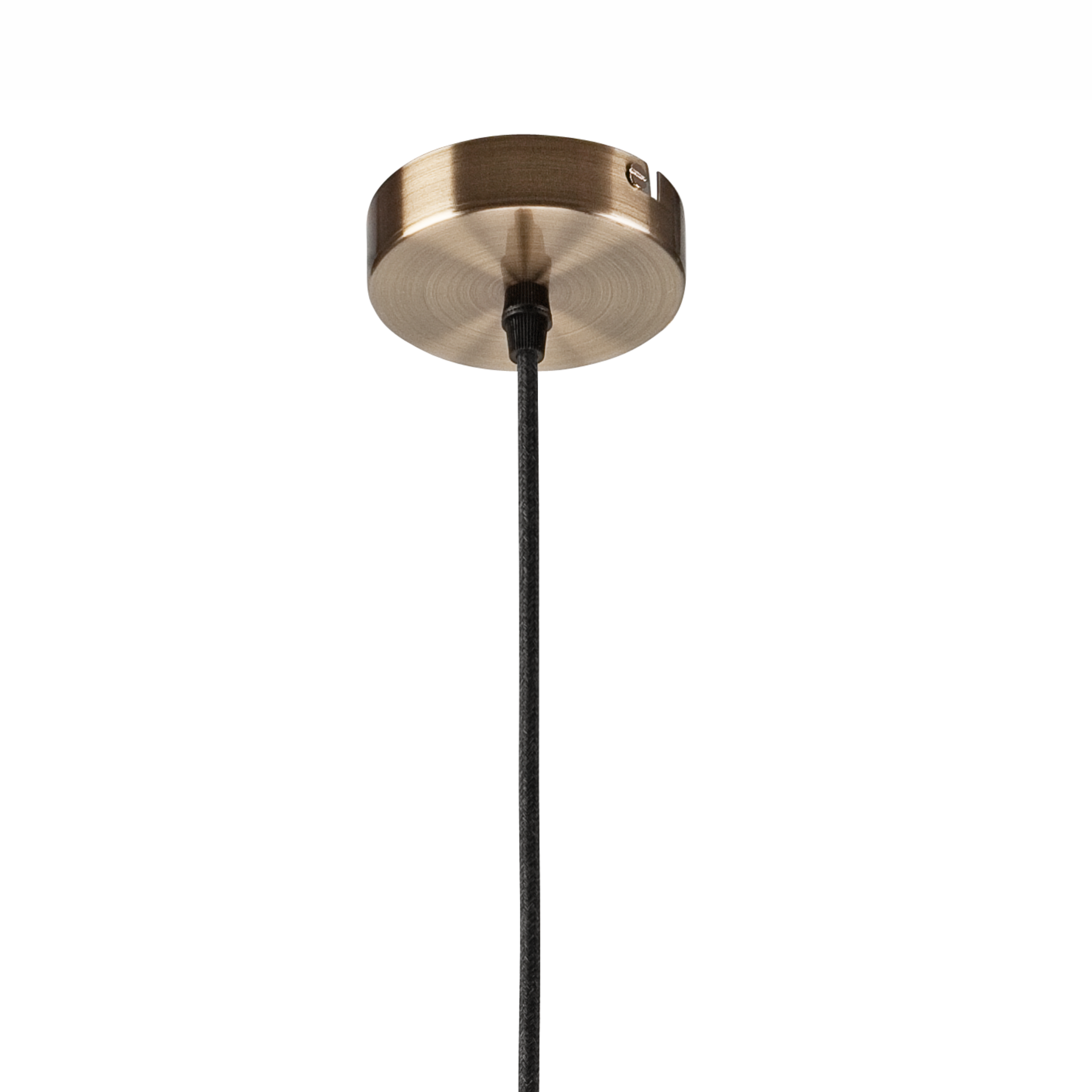 Lampa wisząca Asta brązowa E27 Lamkur - 5