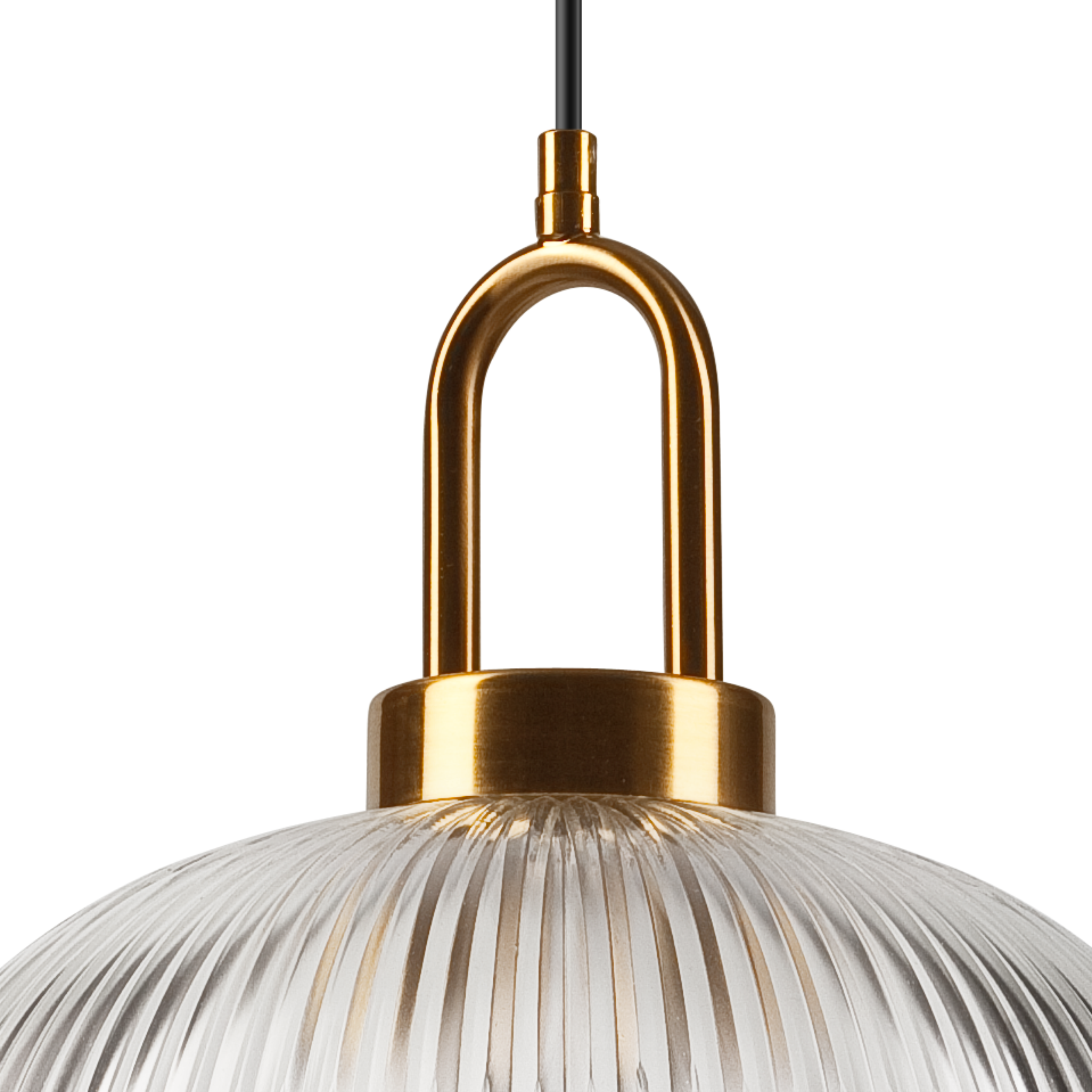 Lampa wisząca Pia E27 złota Lamkur - 7