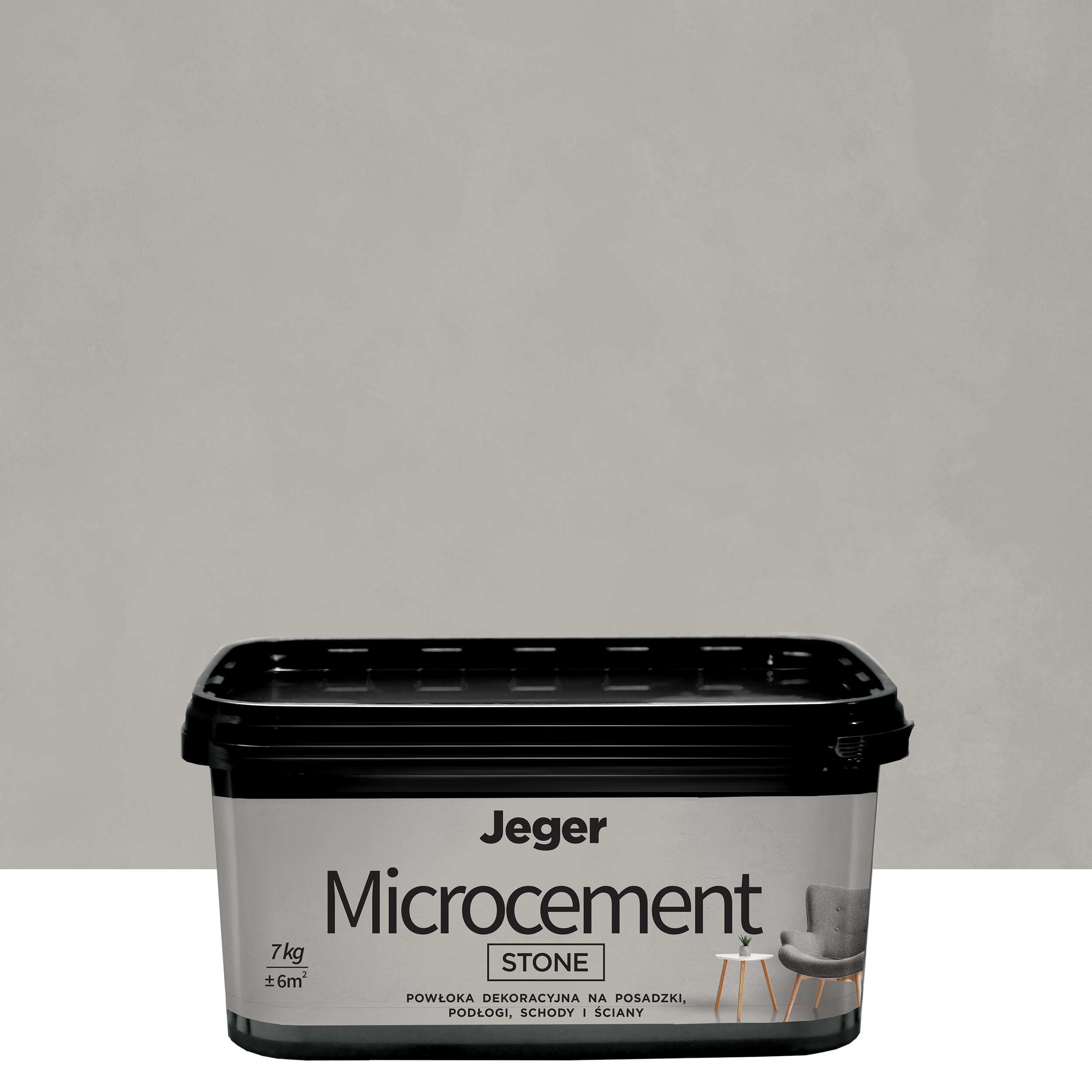 Farba dekoracyjna Microcement 7 l Stone Jeger