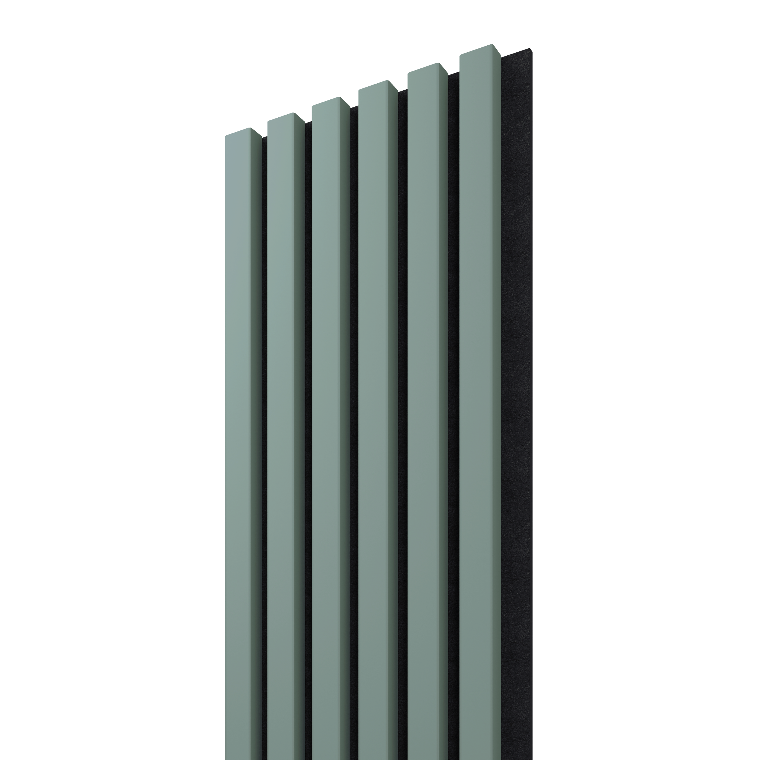 Panel ścienny 3D Lamel na filcu akustyczny dekoracyjny 24.5x265 cm Smoke blue