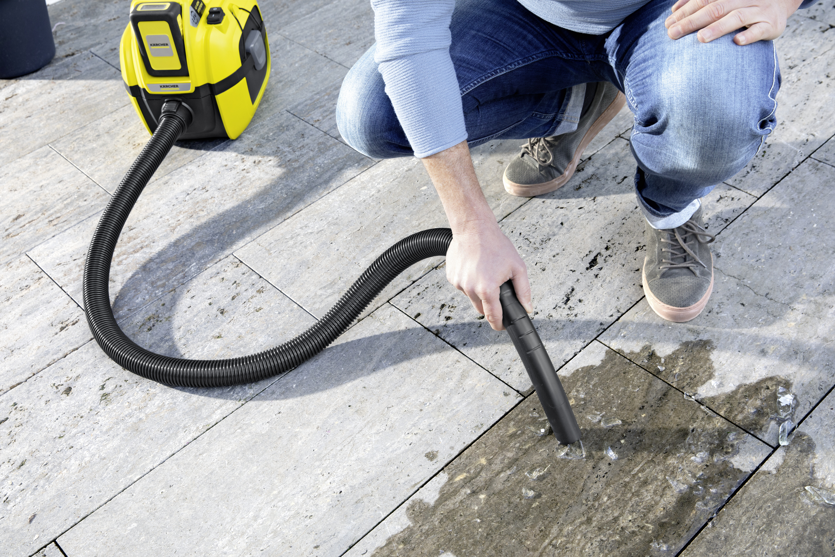 Odkurzacz warsztatowy akumulatorowy WD 1 Compact Battery Set KARCHER - 2