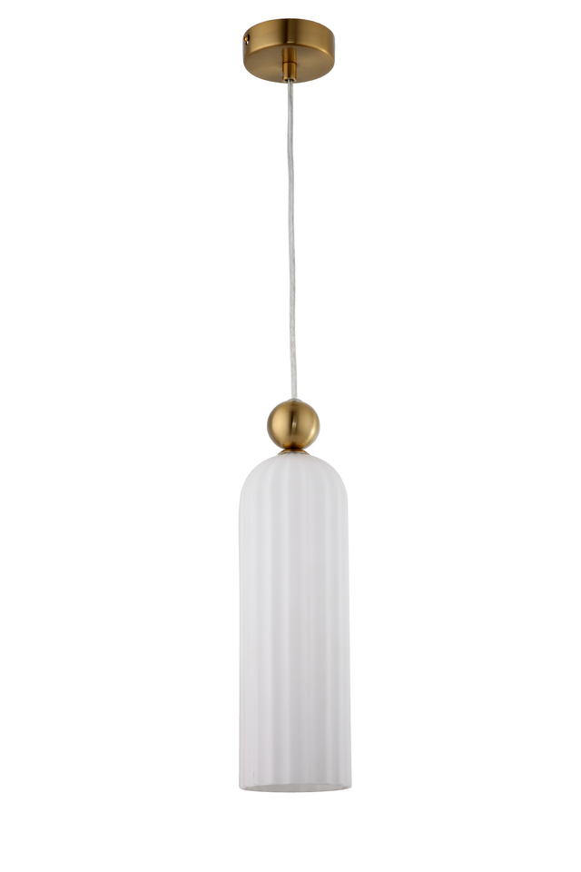 Lampa wisząca Piega biała E14 Light Prestige