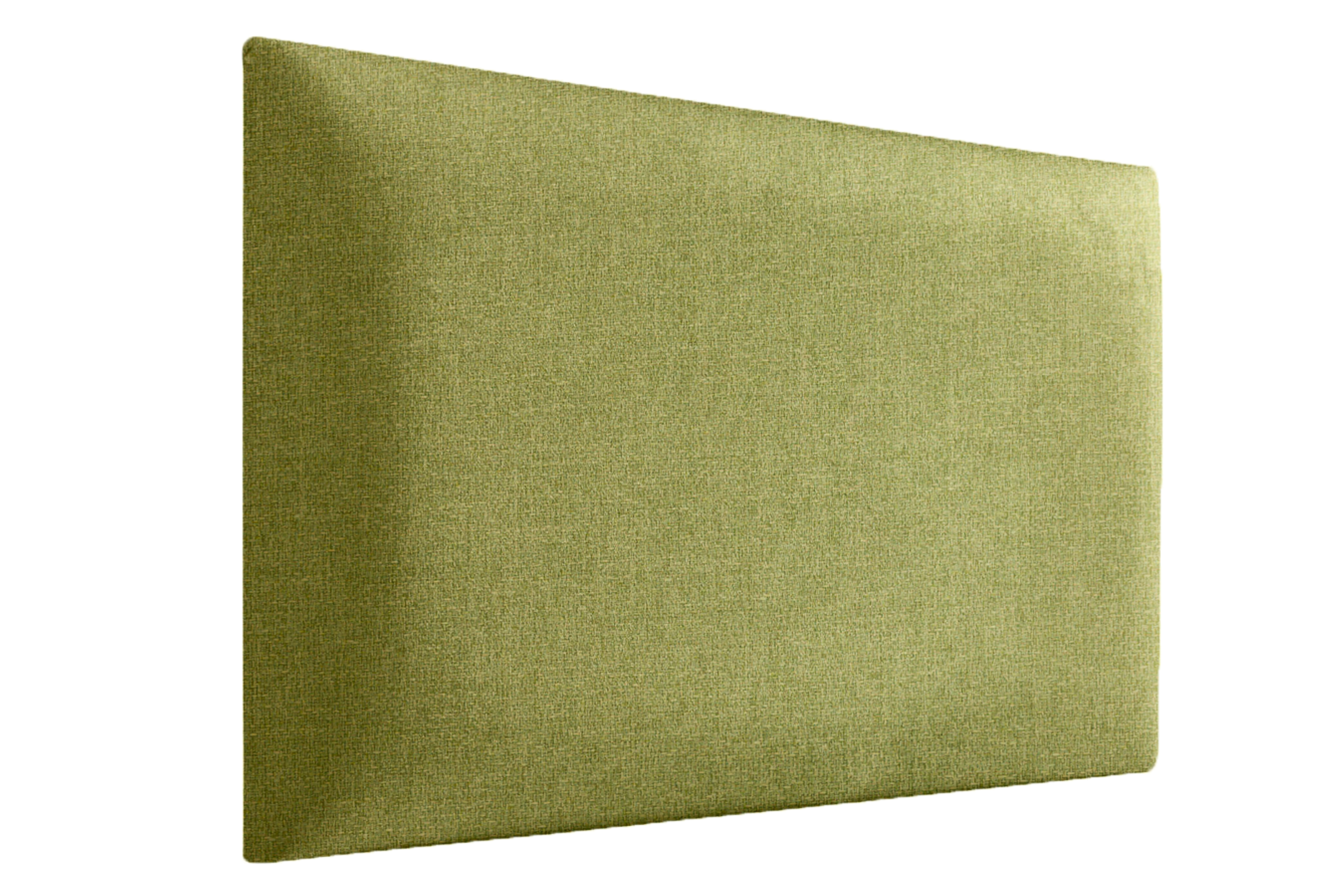 Panel ścienny tapicerowany prostokąt 60x30 cm zielony Rino 32 Lime Stelle