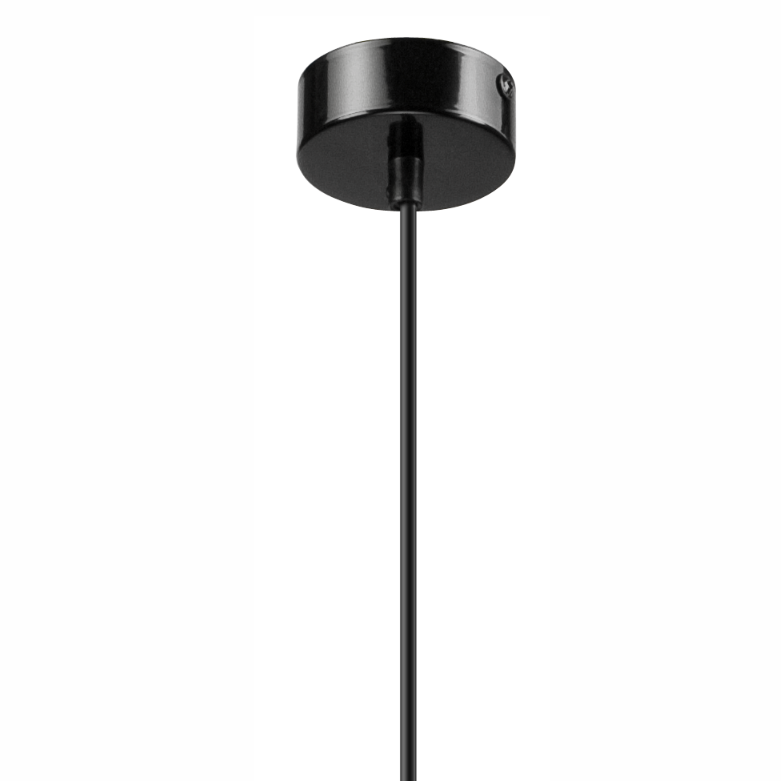 Lampa wisząca Simon czarna E27 Lamkur - 5