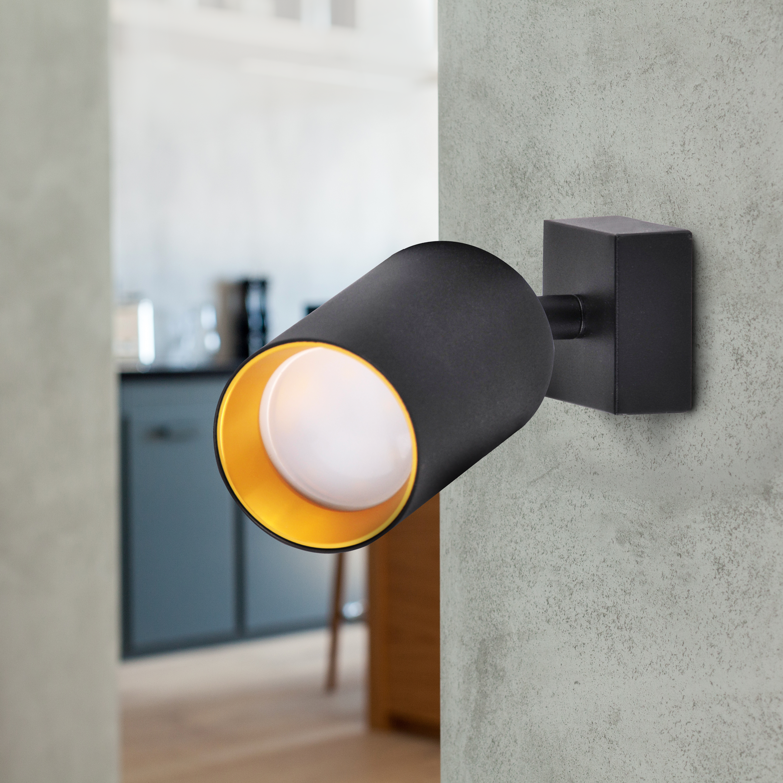 Reflektor Maribel czarny GU10 Goldlux - 4