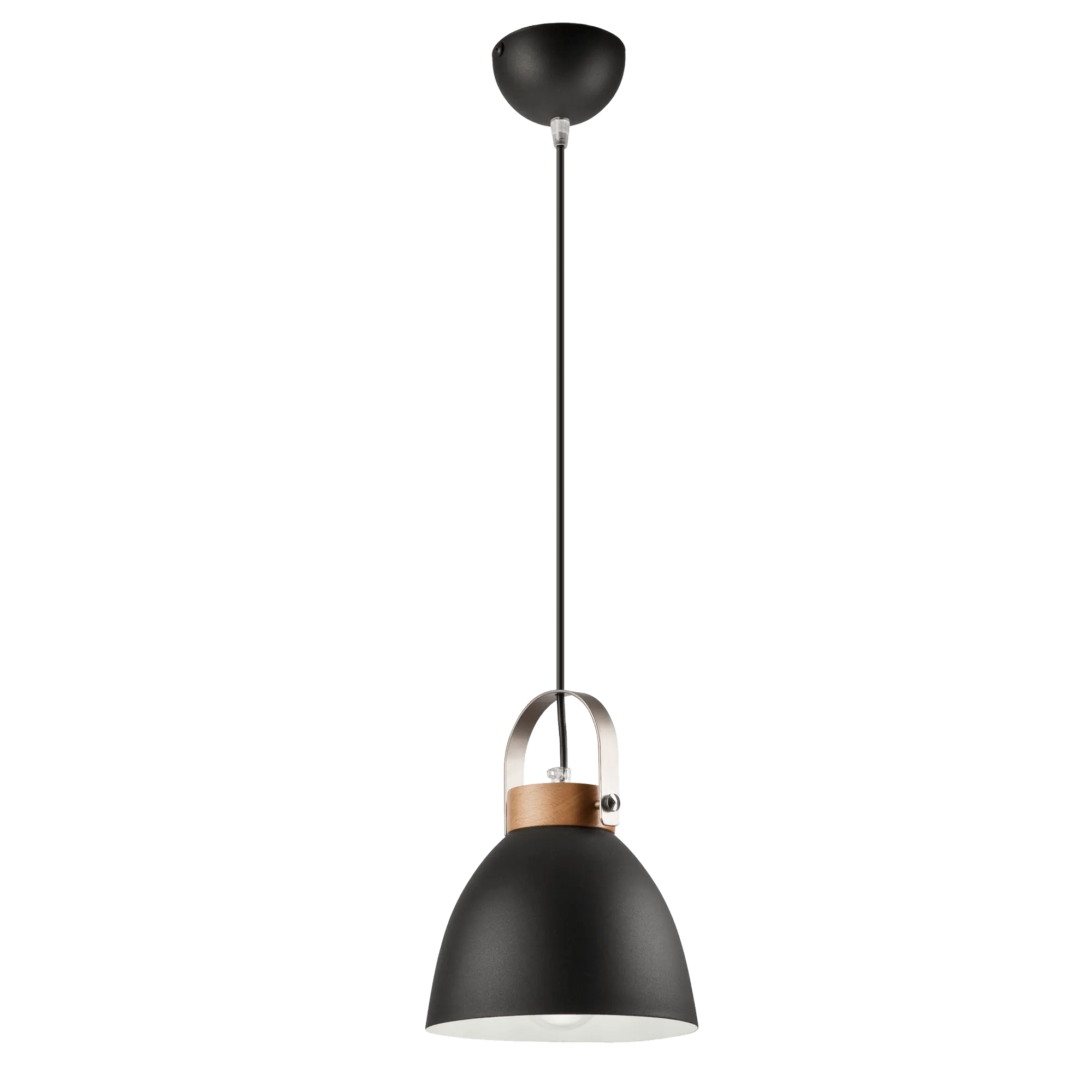 Lampa wisząca Danielle czarna E27 Lamkur