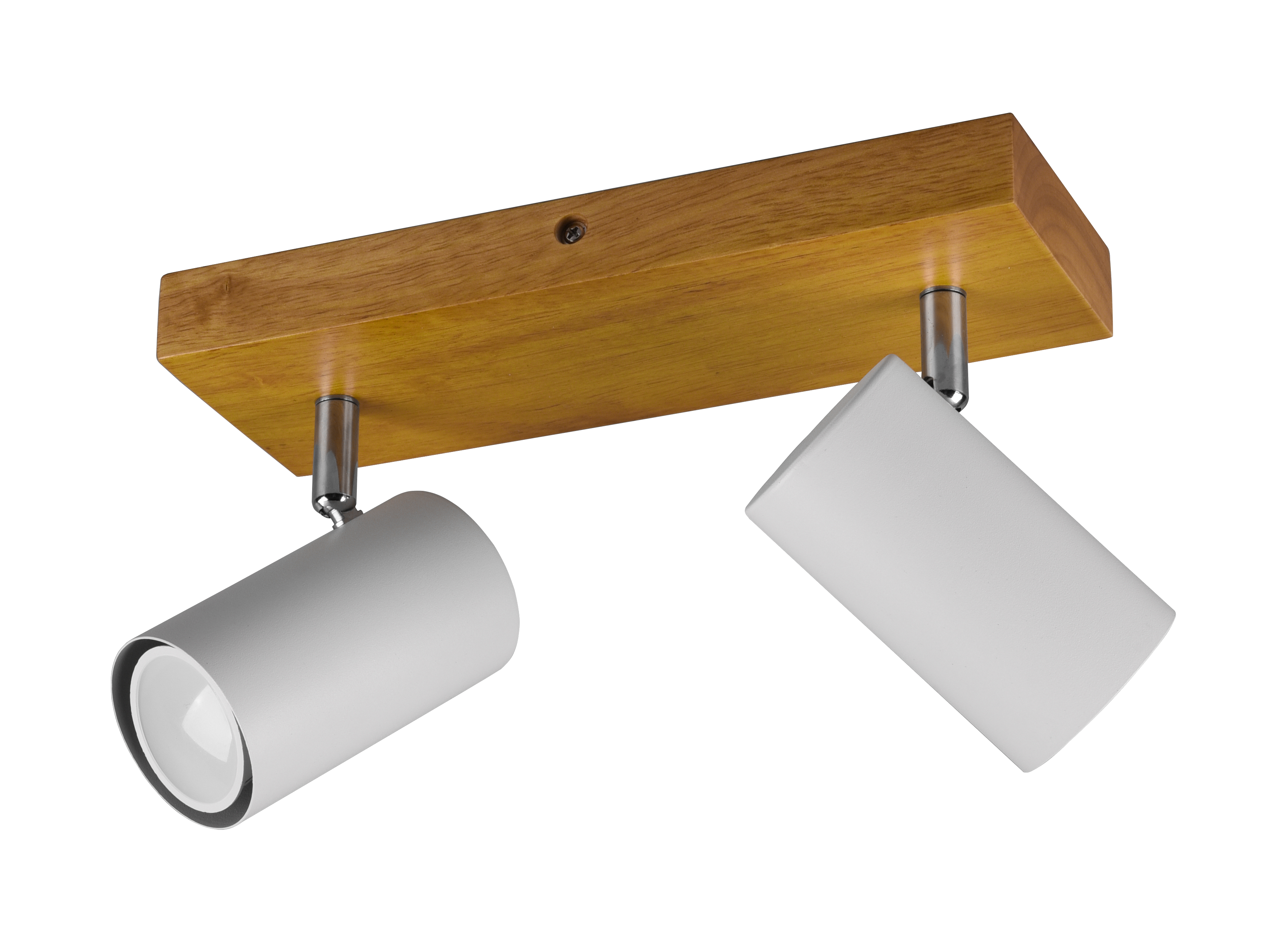 Listwa reflektorowa Marley biała z drewnem GU10 Trio