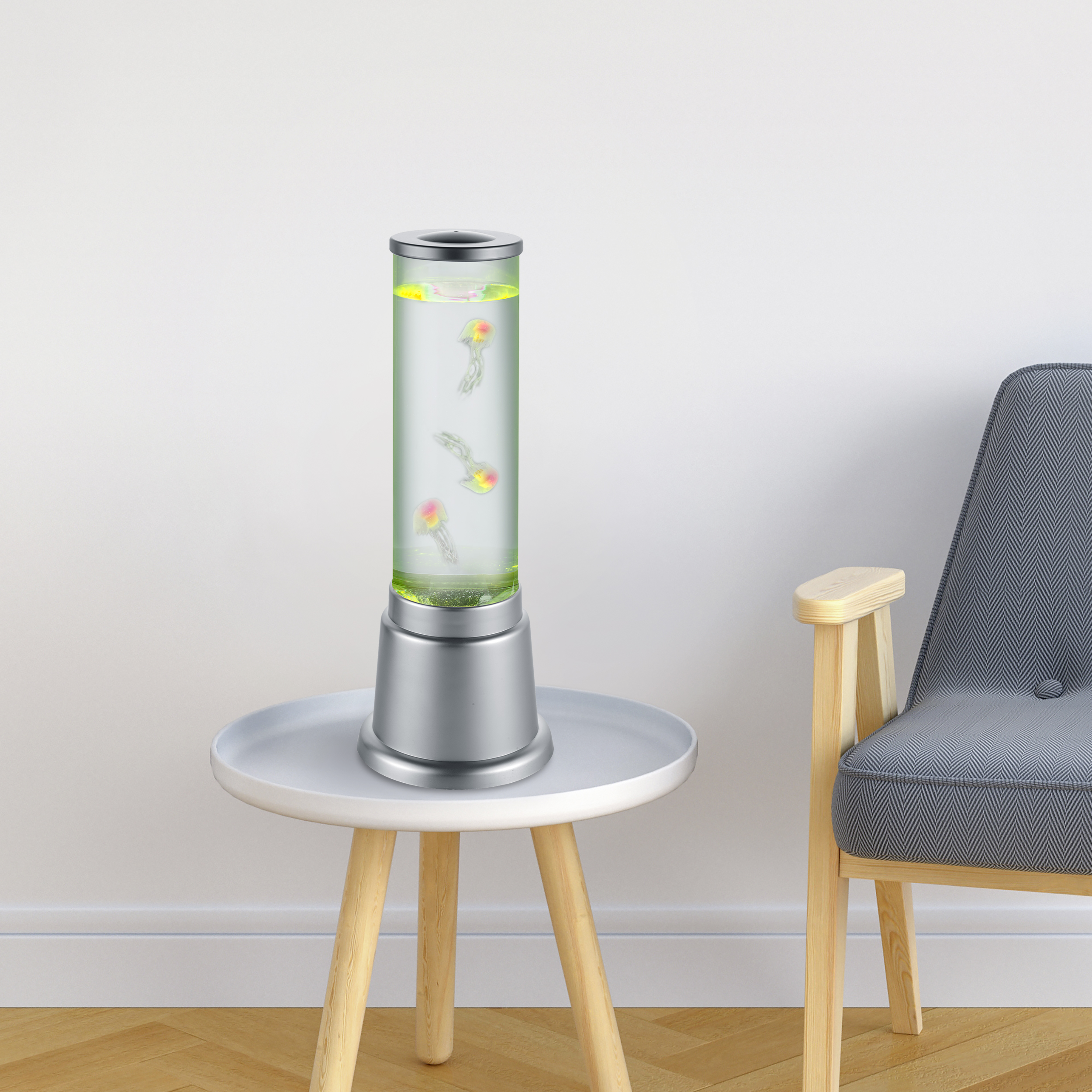 Lampka stołowa Jelly szara LED Trio Lighting Inter - 2