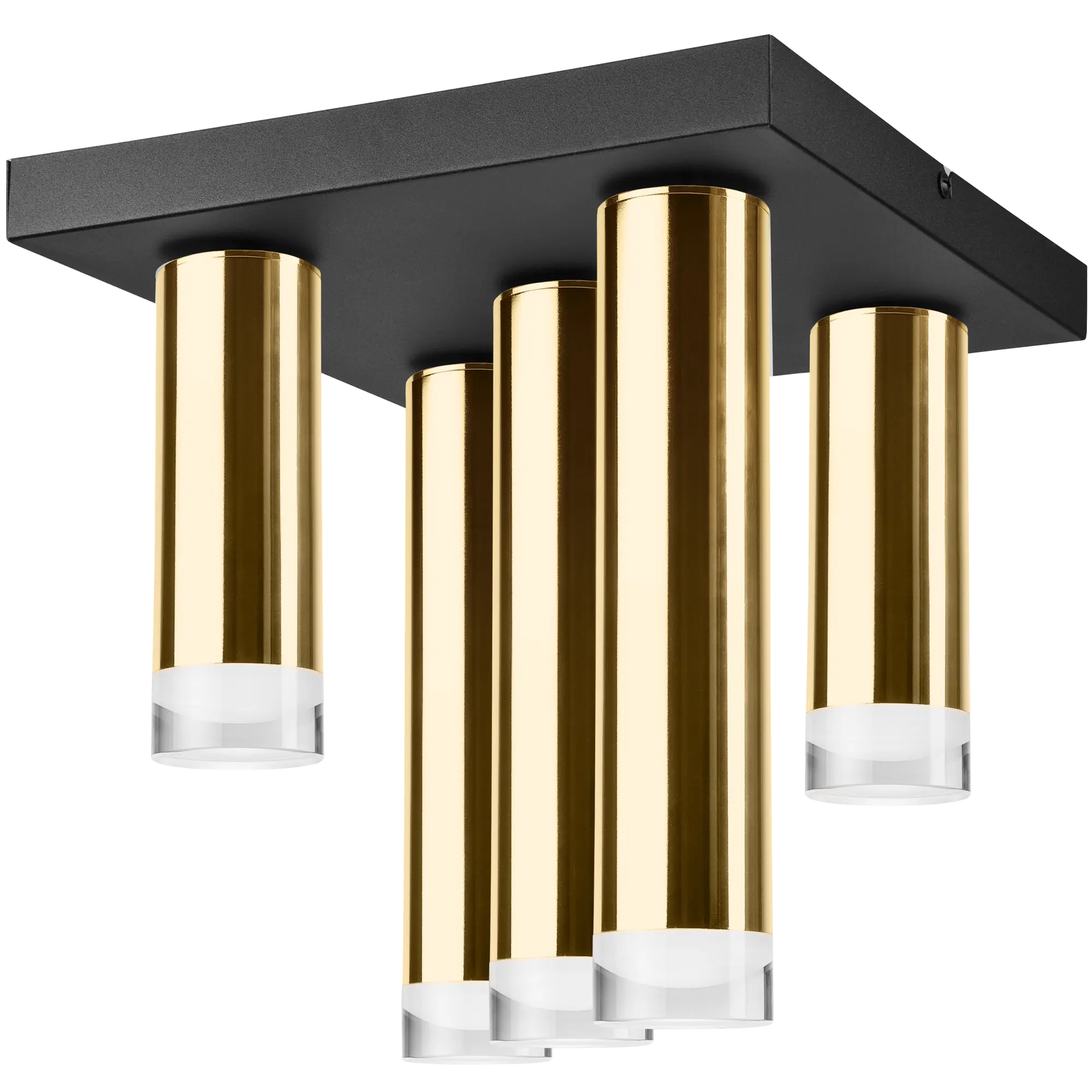 Lampa sufitowa Diego 5 x E27 złoty Lamkur