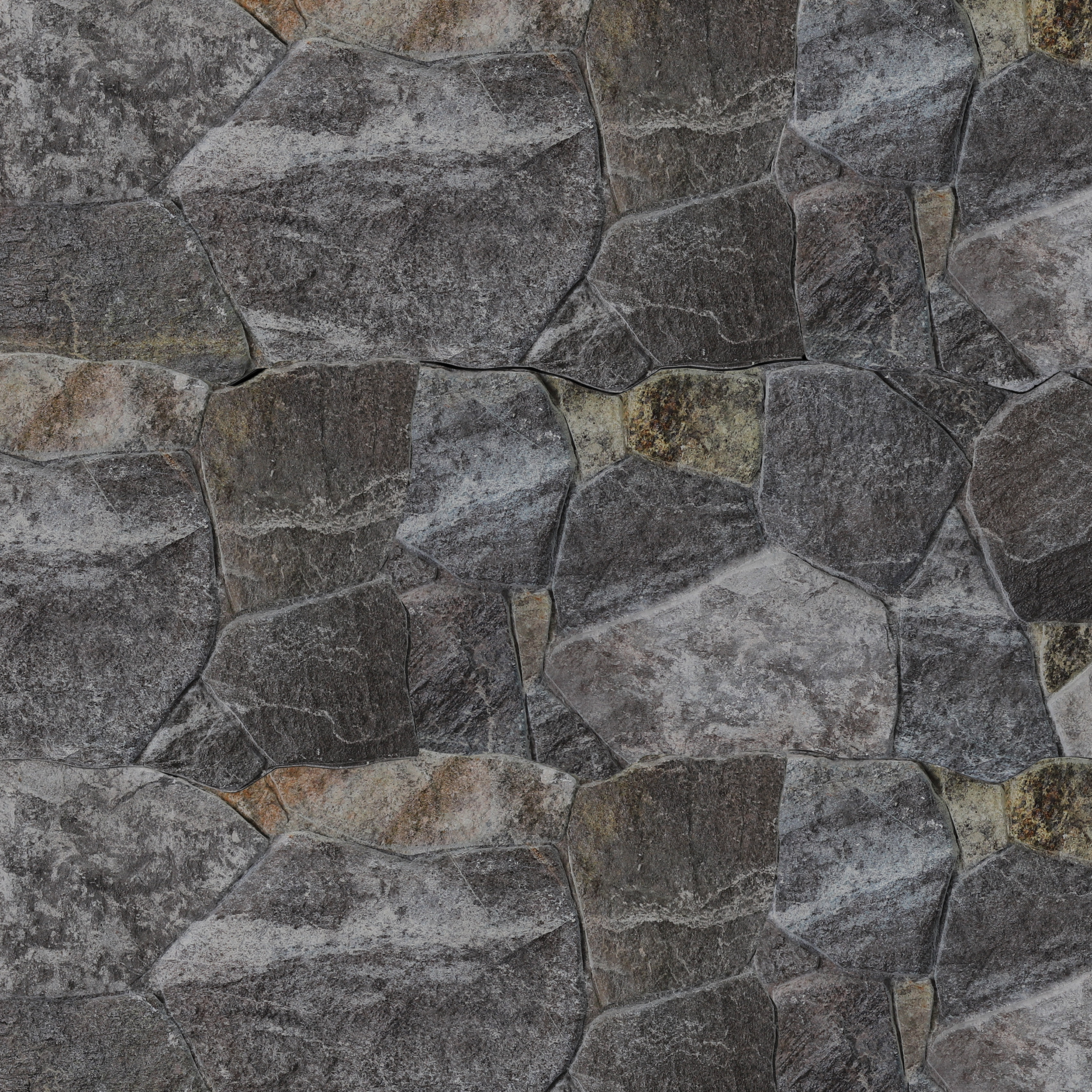 Kamień elewacyjny dekoracyjny betonowy Brillo Grey 0.36 m2 Max-Stone