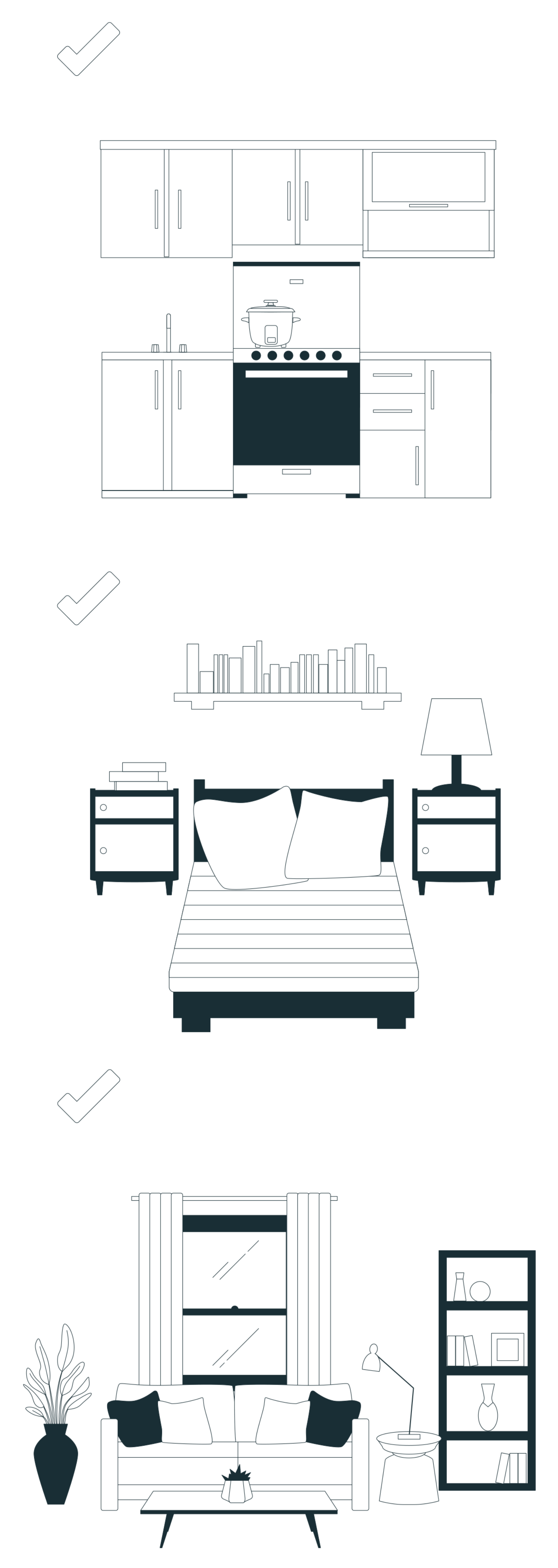 Belka pionowa odbojowa do systemu przesuwnego Biała Artens - 2