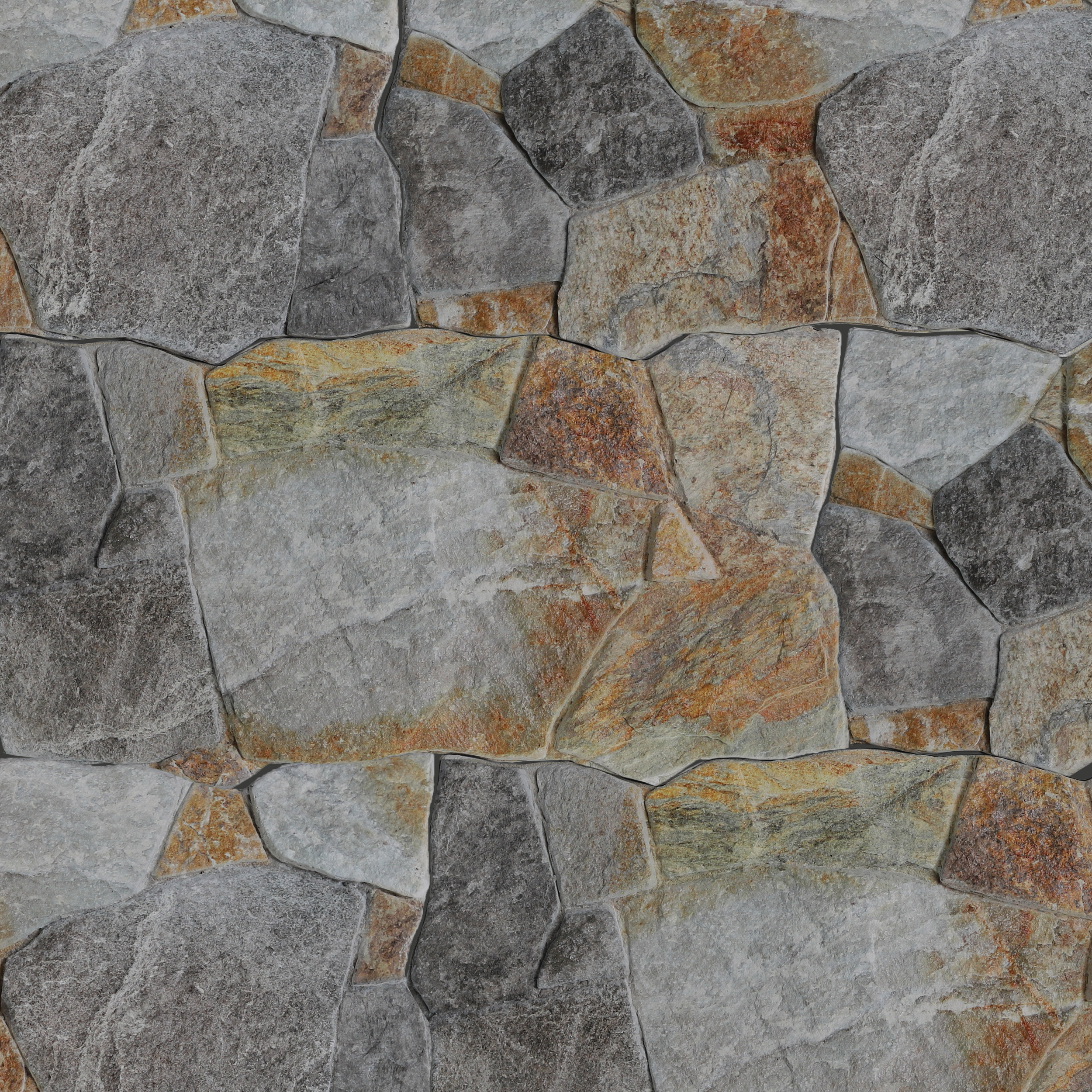 Kamień elewacyjny dekoracyjny betonowy Brillo Rust 0.36 m2 Max-Stone