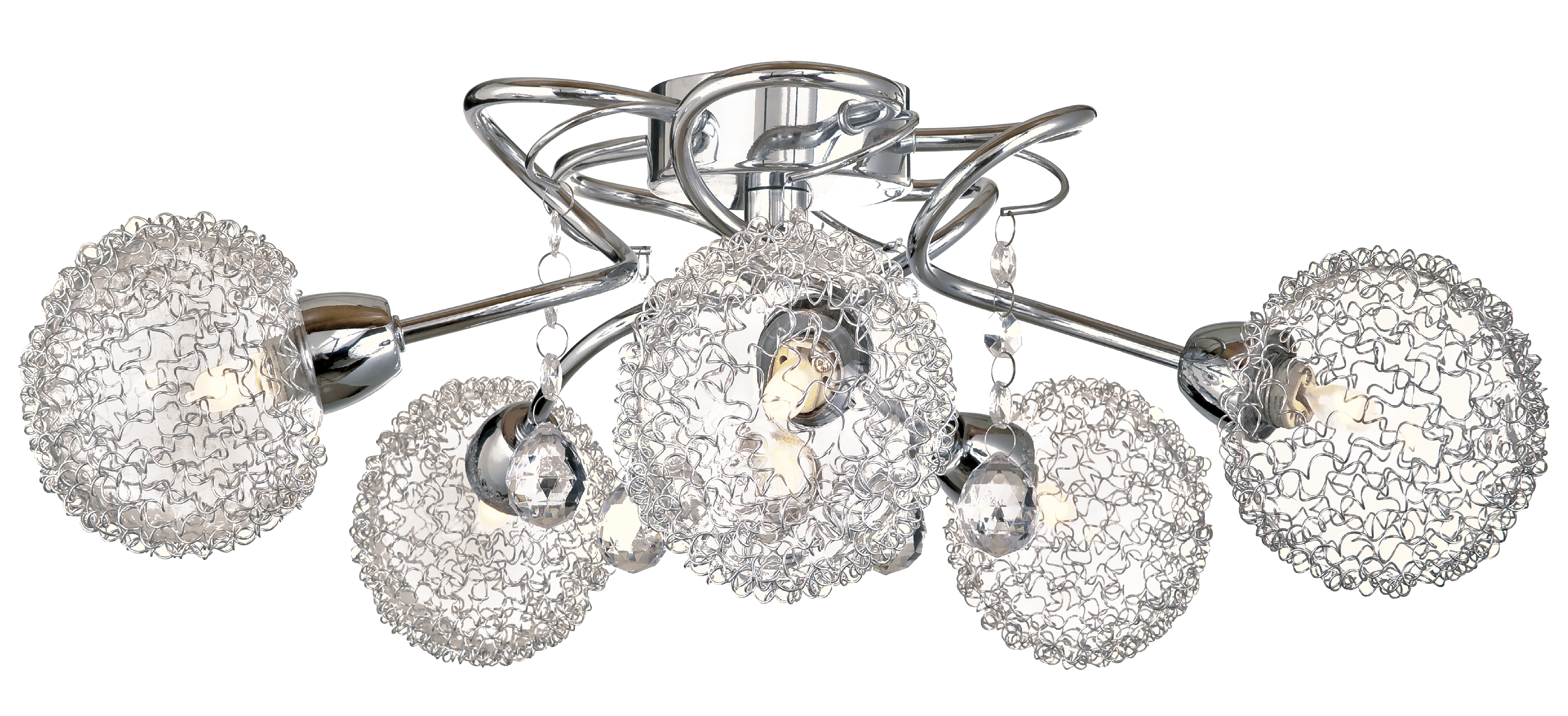 Lampa sufitowa Vesna chrom 5 x G9 Reality - 3