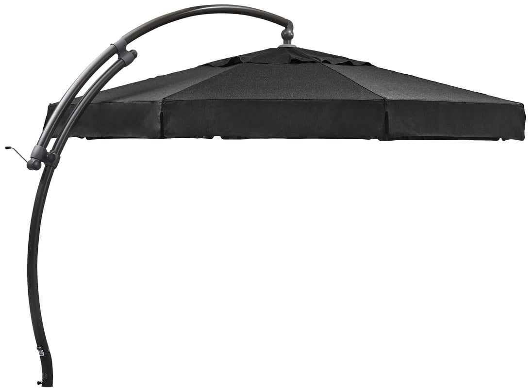 Parasol ogrodowy okrągły Easy Sun 350x305 cm antracytowy Sun Garden
