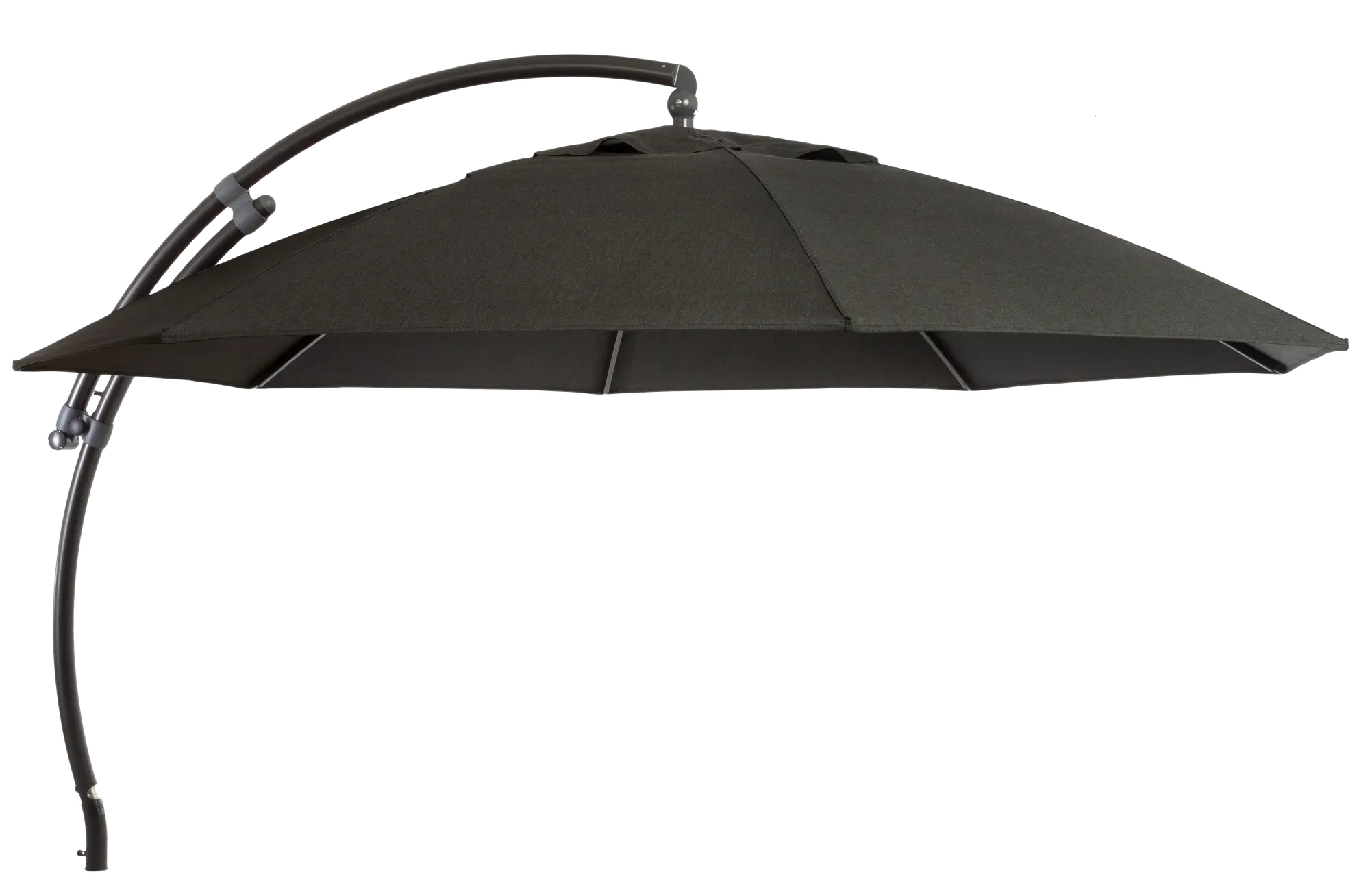 Parasol ogrodowy okrągły Easy Sun 375x305 cm antracytowy Sun Garden