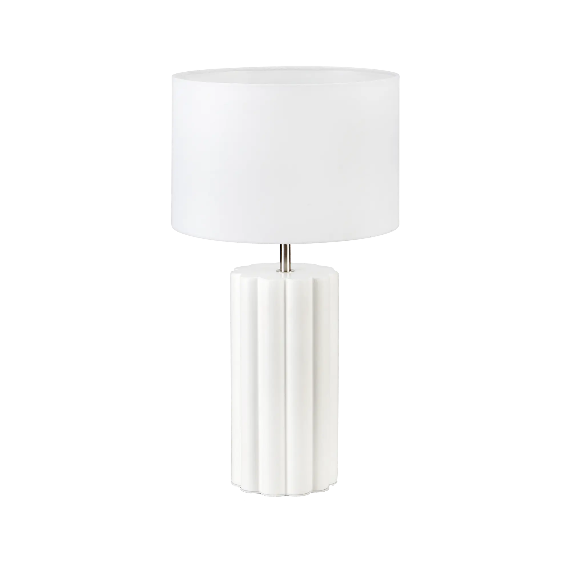 Lampa stołowa Column biała E14 MARKSLOJD