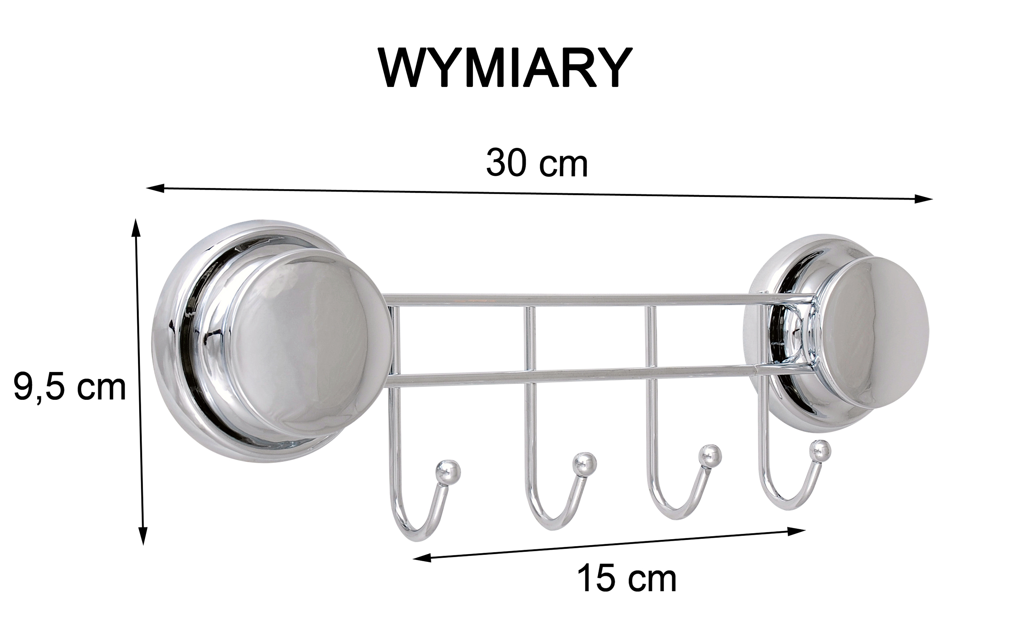 Haczyk łazienkowy GAVI CENTER PLUS - 4