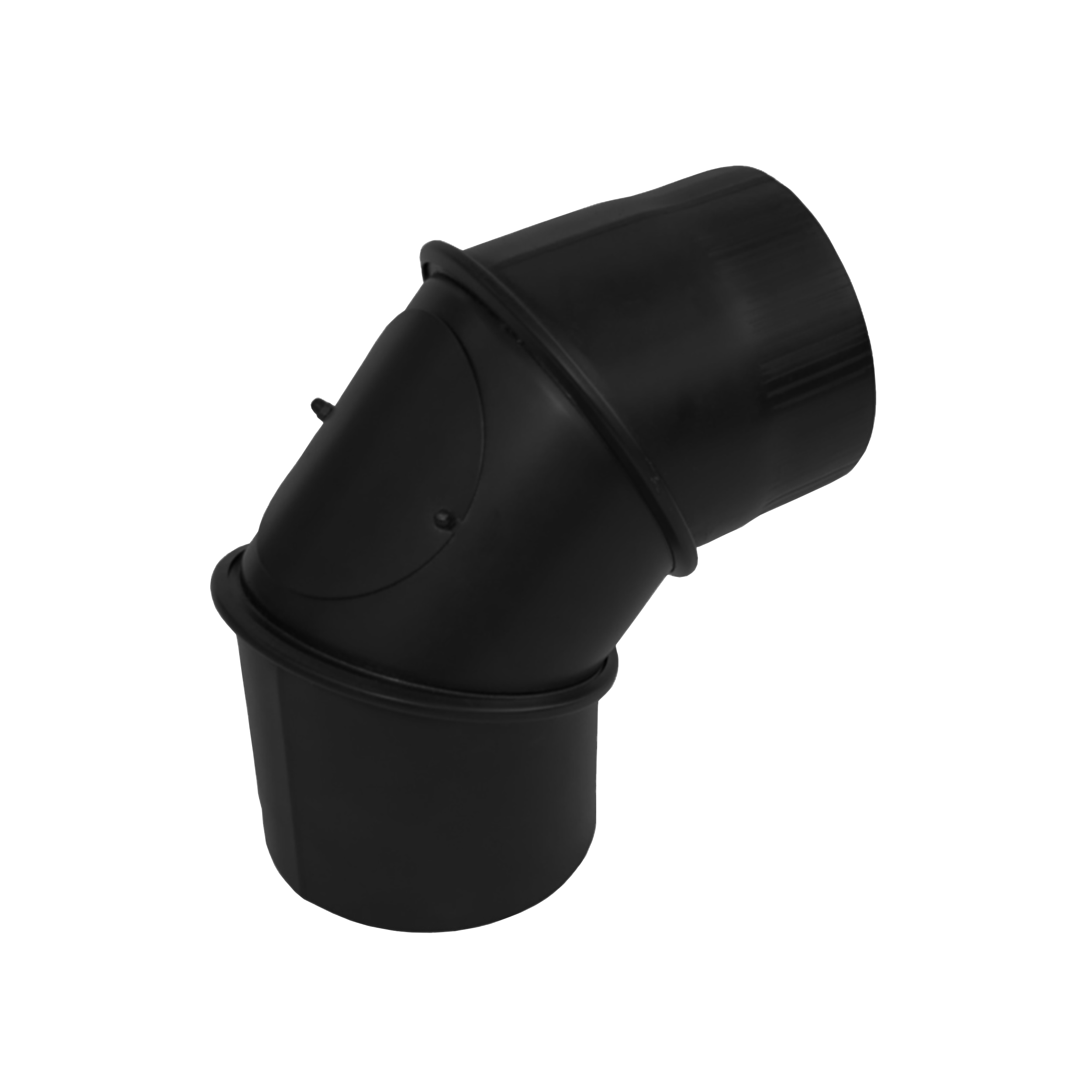 Kolano regulowane z rewizją  0-90° 150 mm do odprowadzania dymu Kaiser Pipes