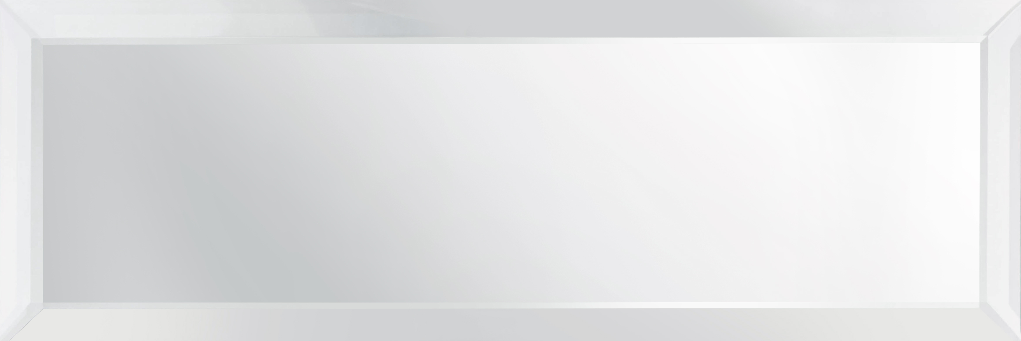 Dekor Metro Brick Mirror Silver 9.8x29.8 Euroceramika